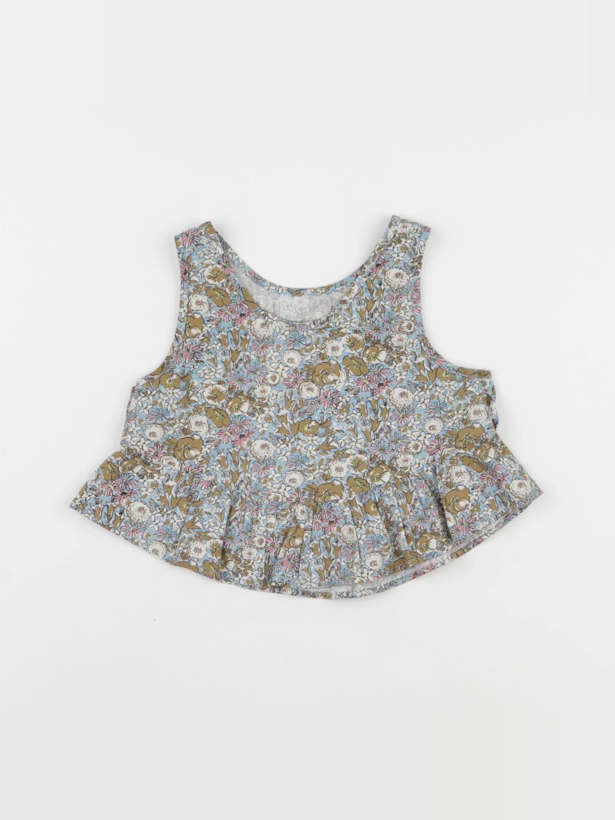 Zara - blouse vert - 2 ans