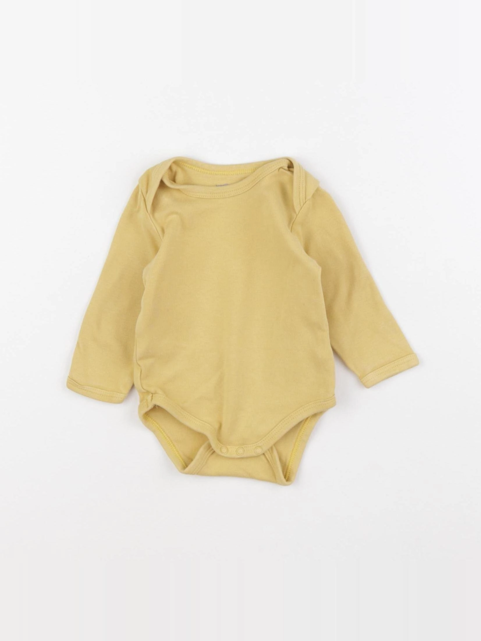 Vertbaudet - body jaune - 6 mois