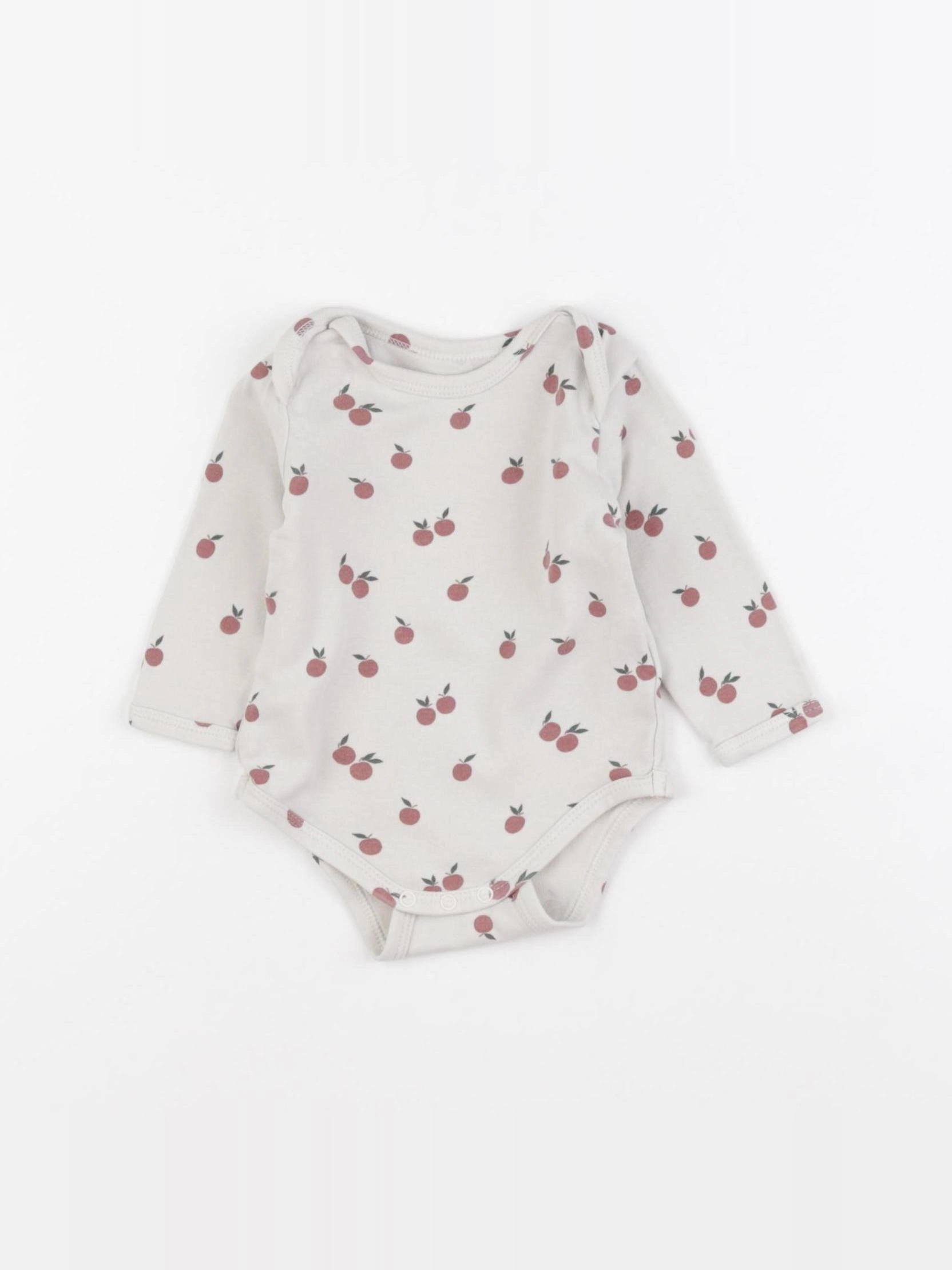 Vertbaudet - body rose - 6 mois