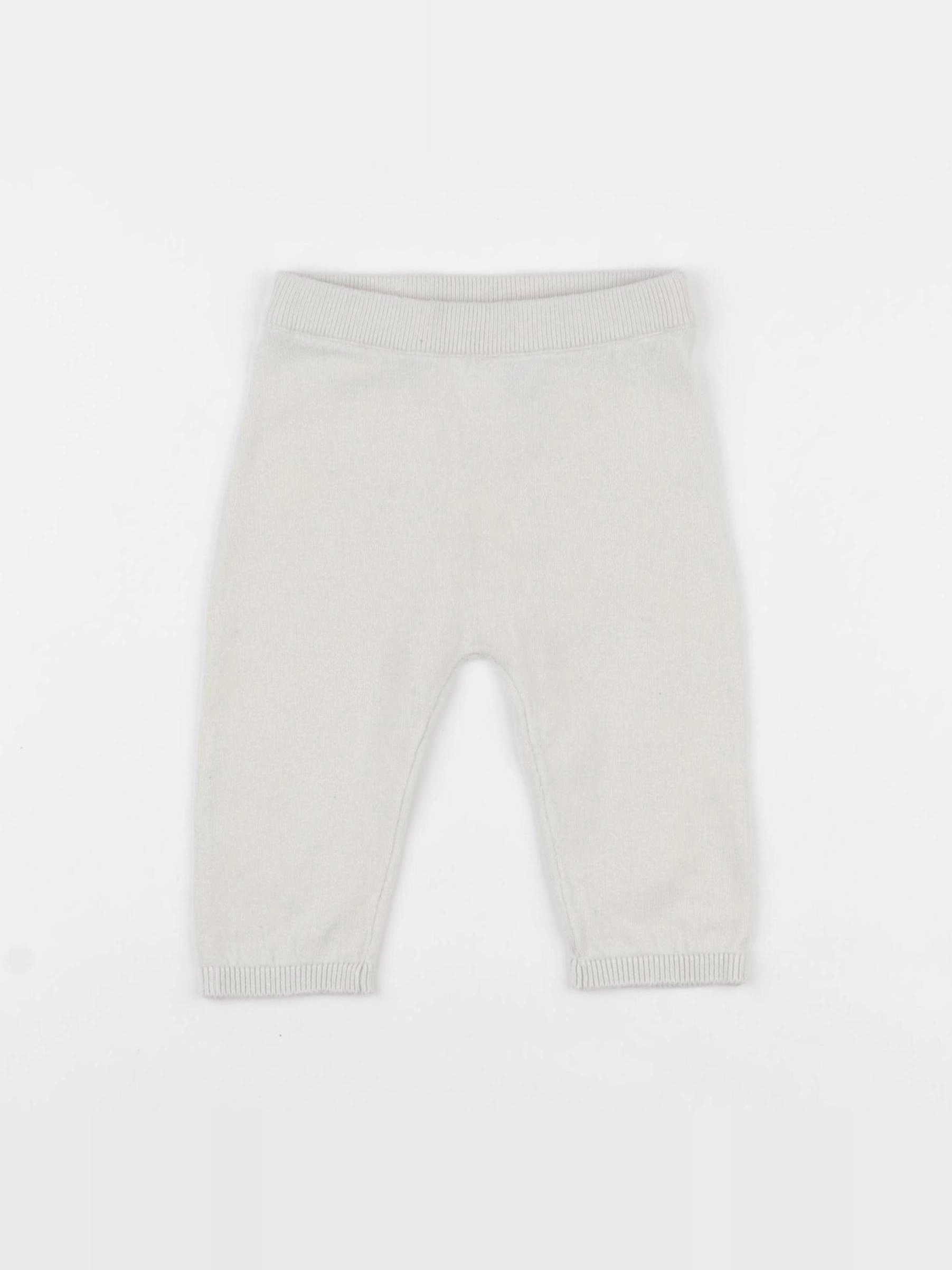 H&M - legging beige - 6 mois