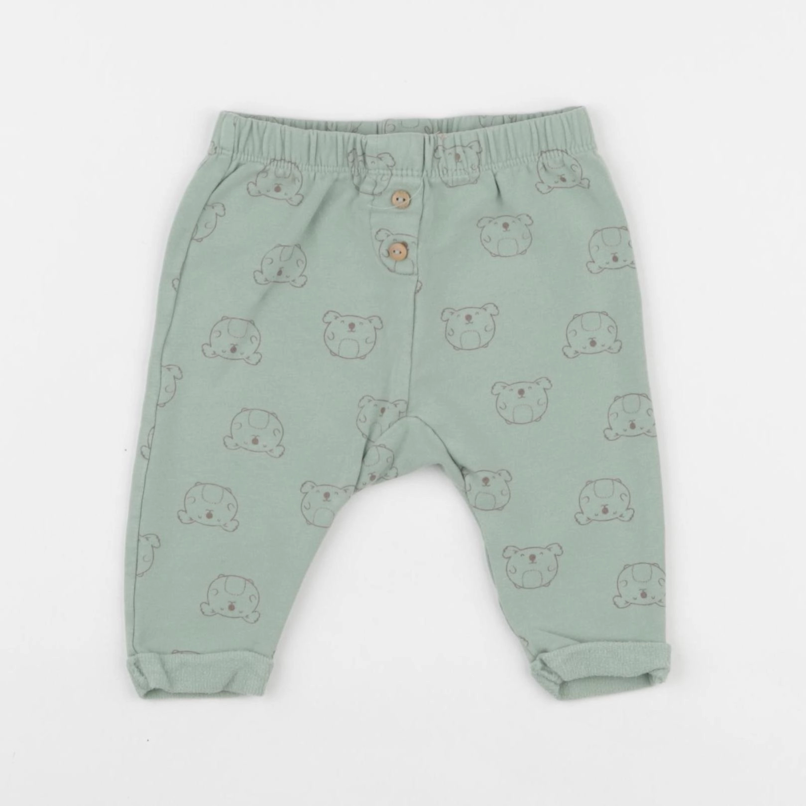 Zara - jogging vert - 1/3 mois