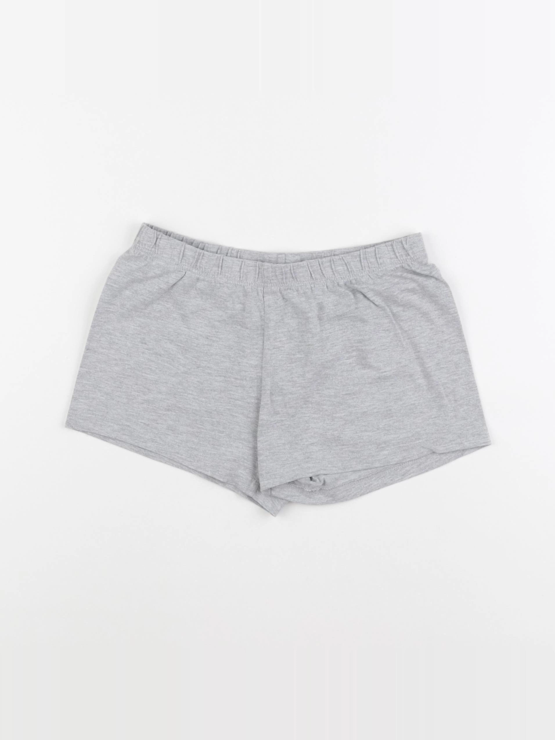 Vertbaudet - short gris - 8 ans