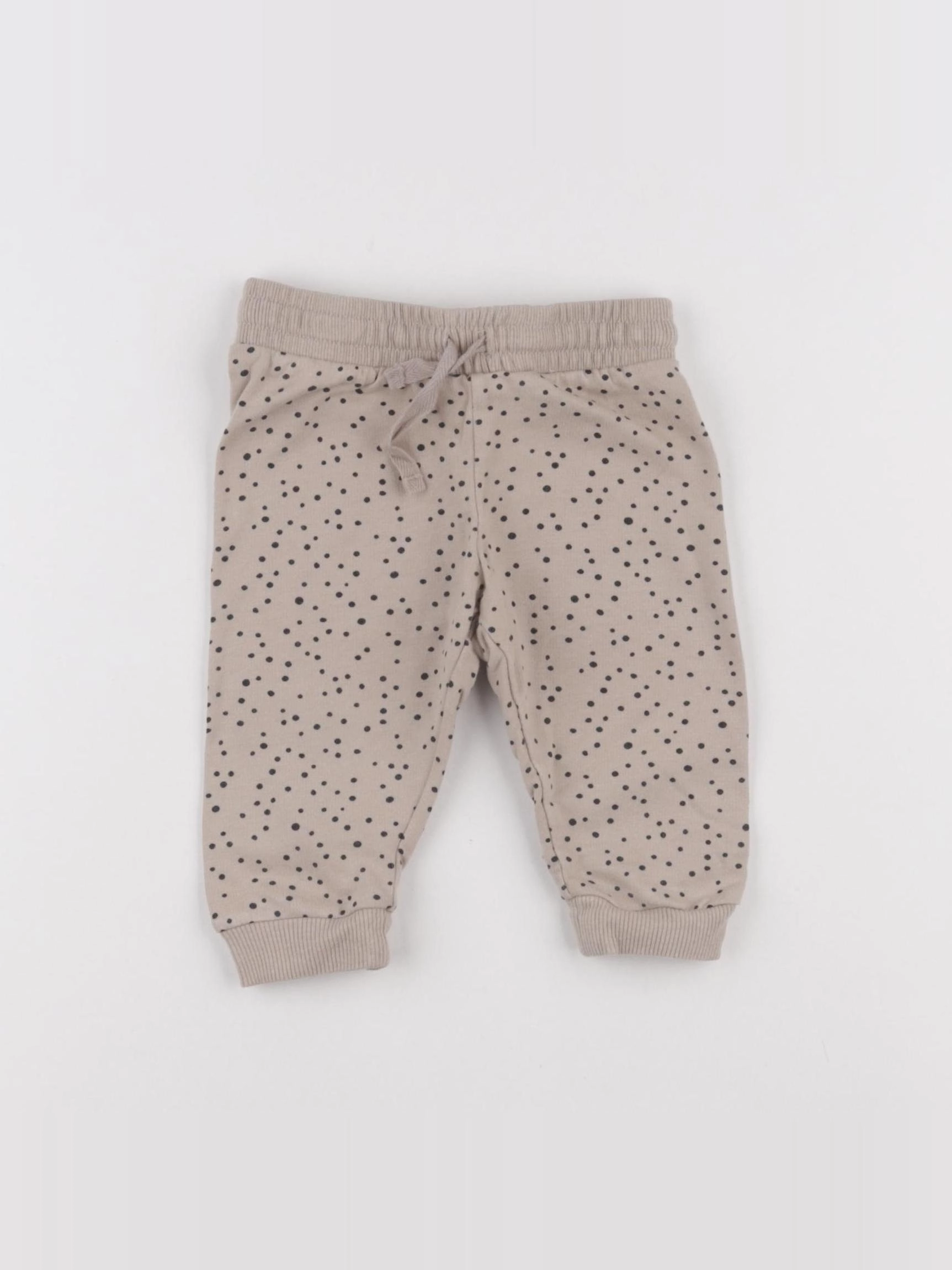 H&M - jogging marron - 6 mois