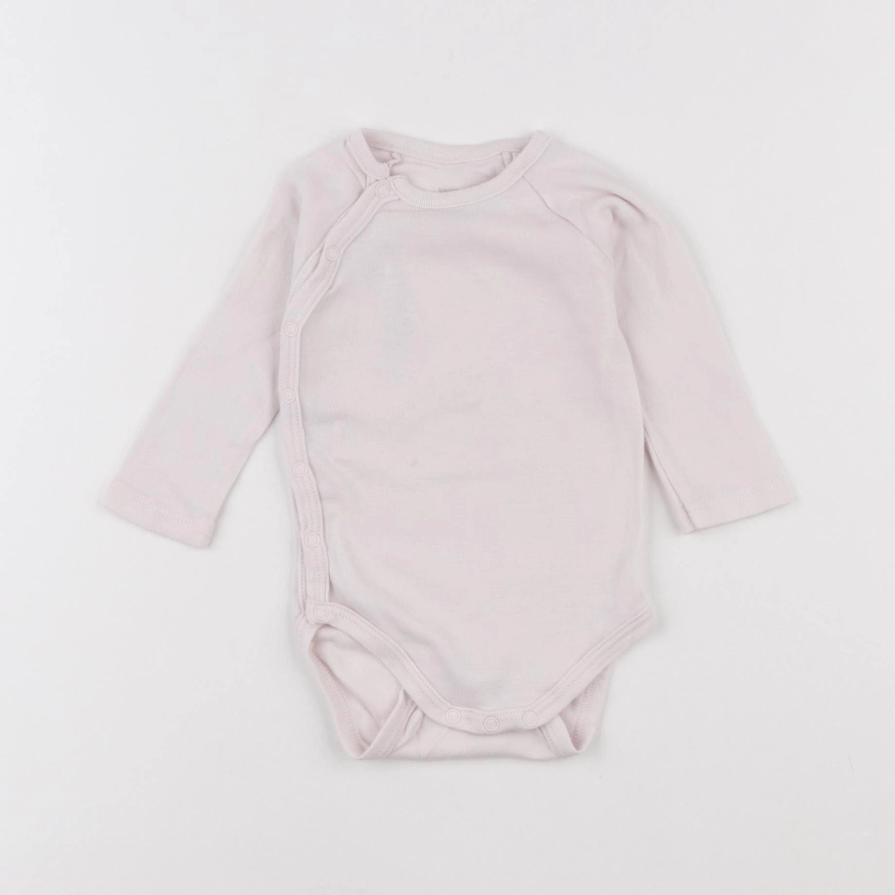 Petit Bateau - body rose - 6 mois