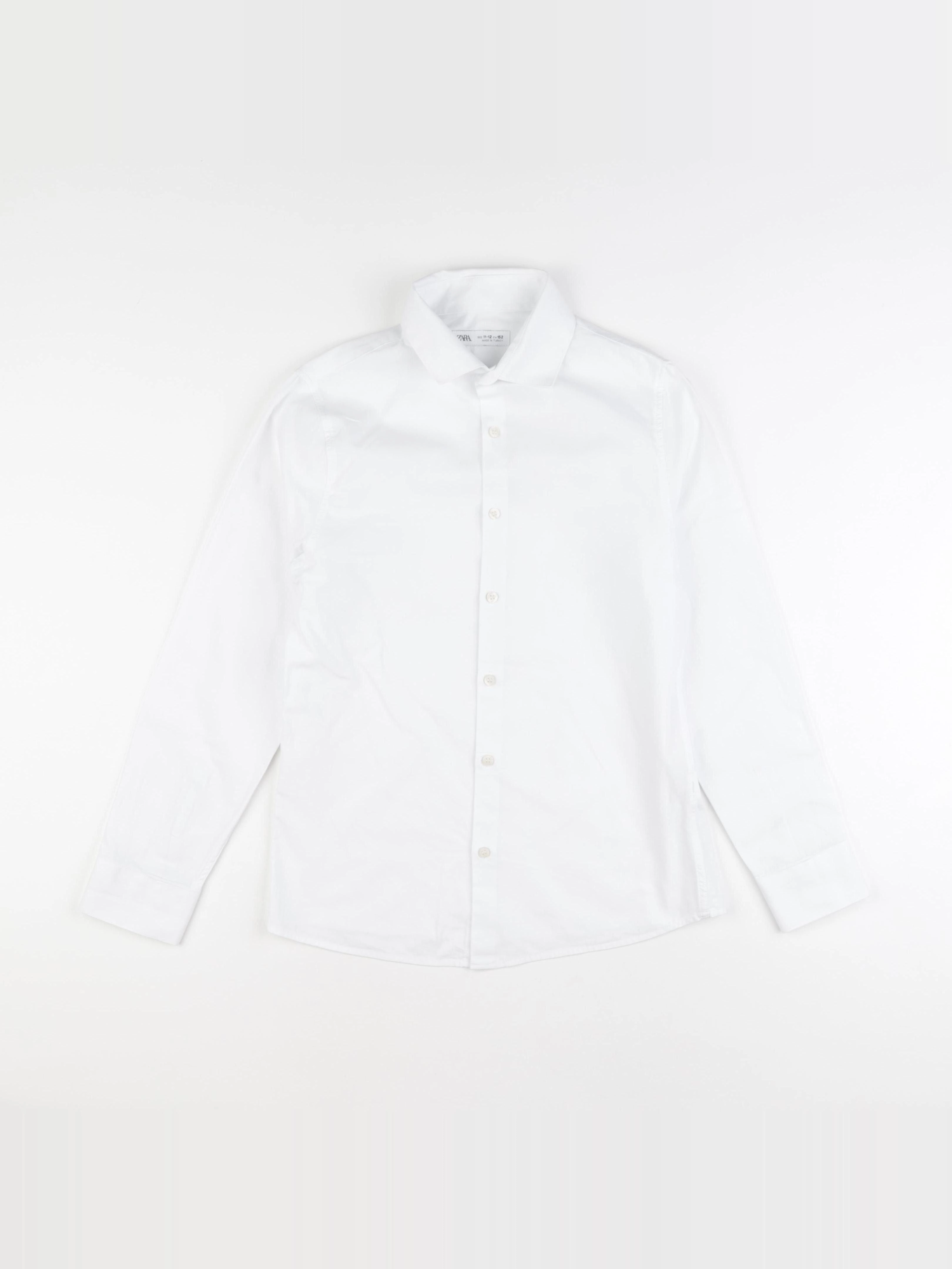Zara - chemise blanc - 11/12 ans