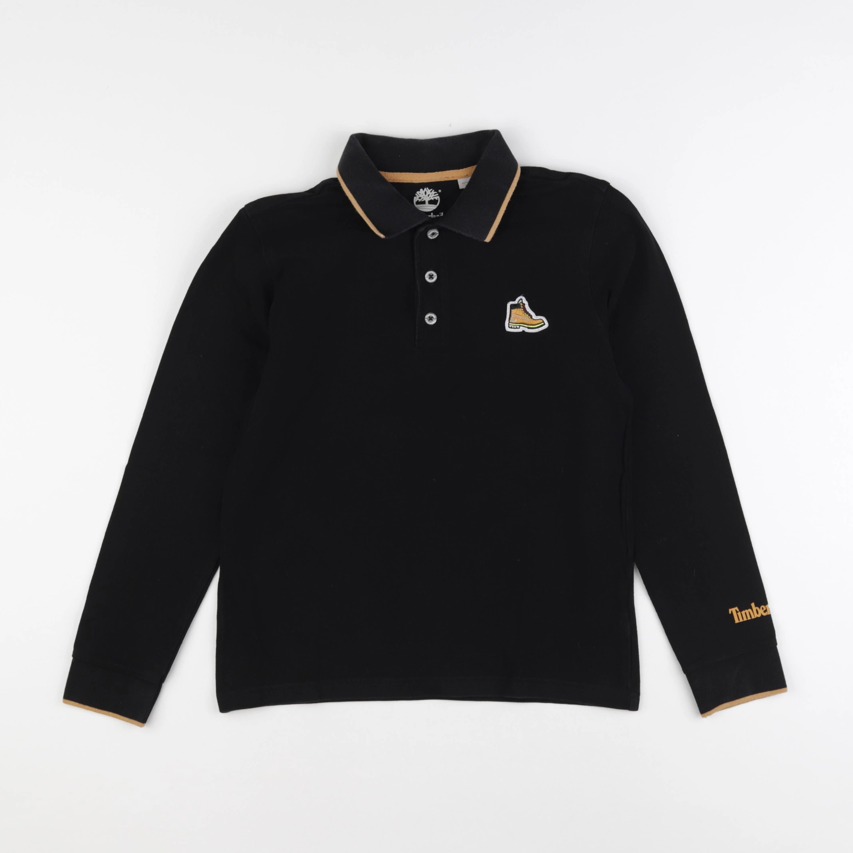 Timberland - polo noir - 12 ans