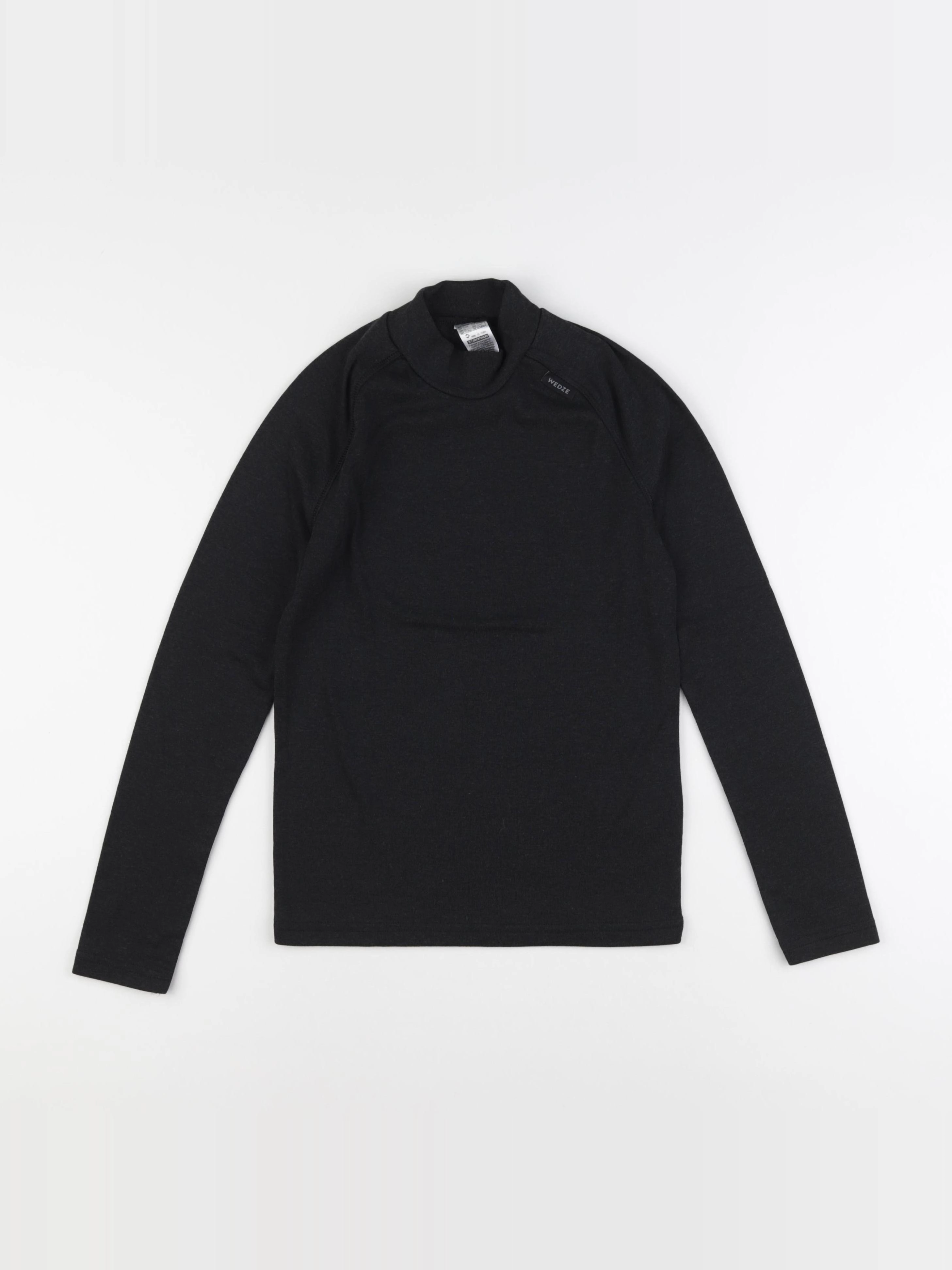 Decathlon ski - sous-pull technique noir - 12 ans