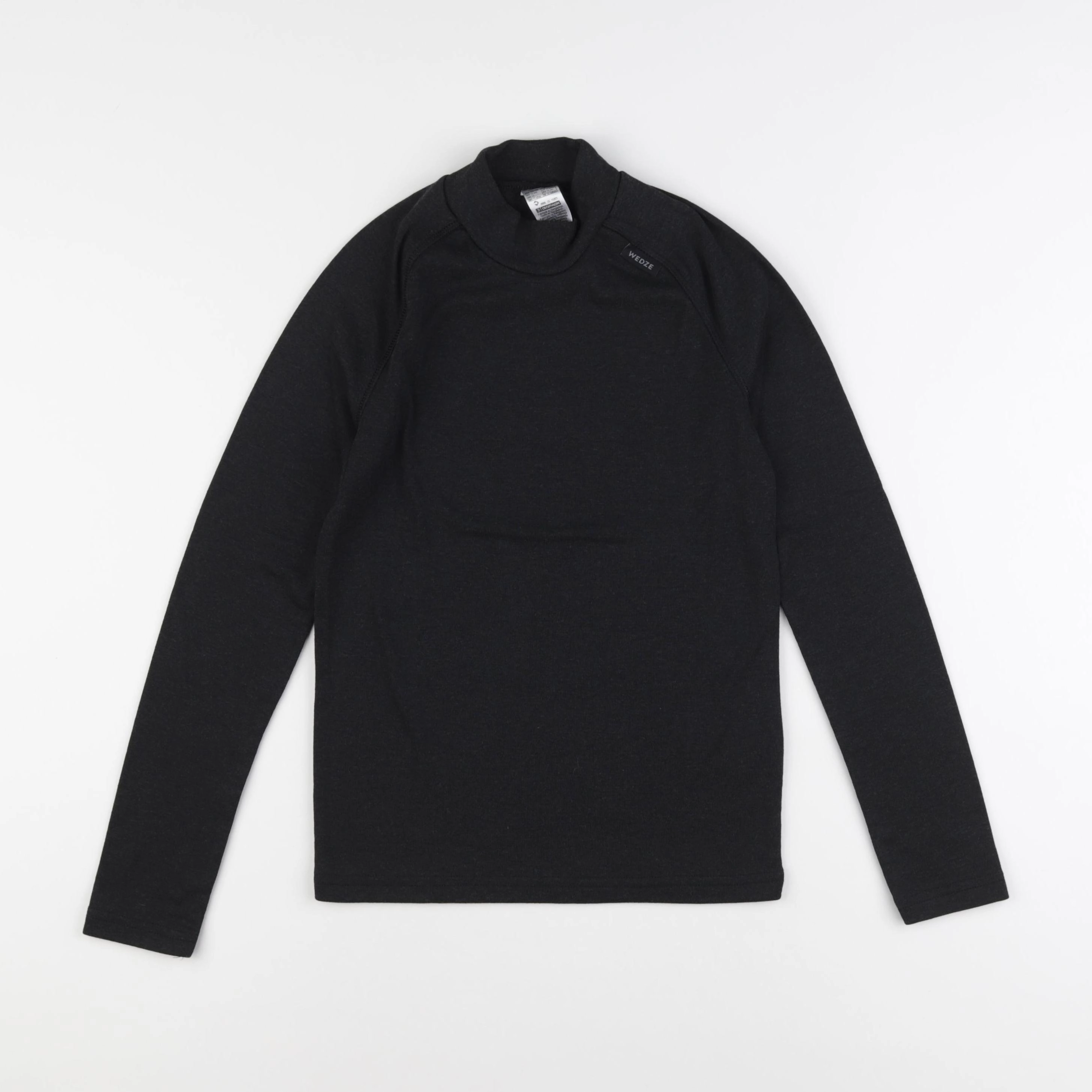 Decathlon ski - sous-pull technique noir - 12 ans
