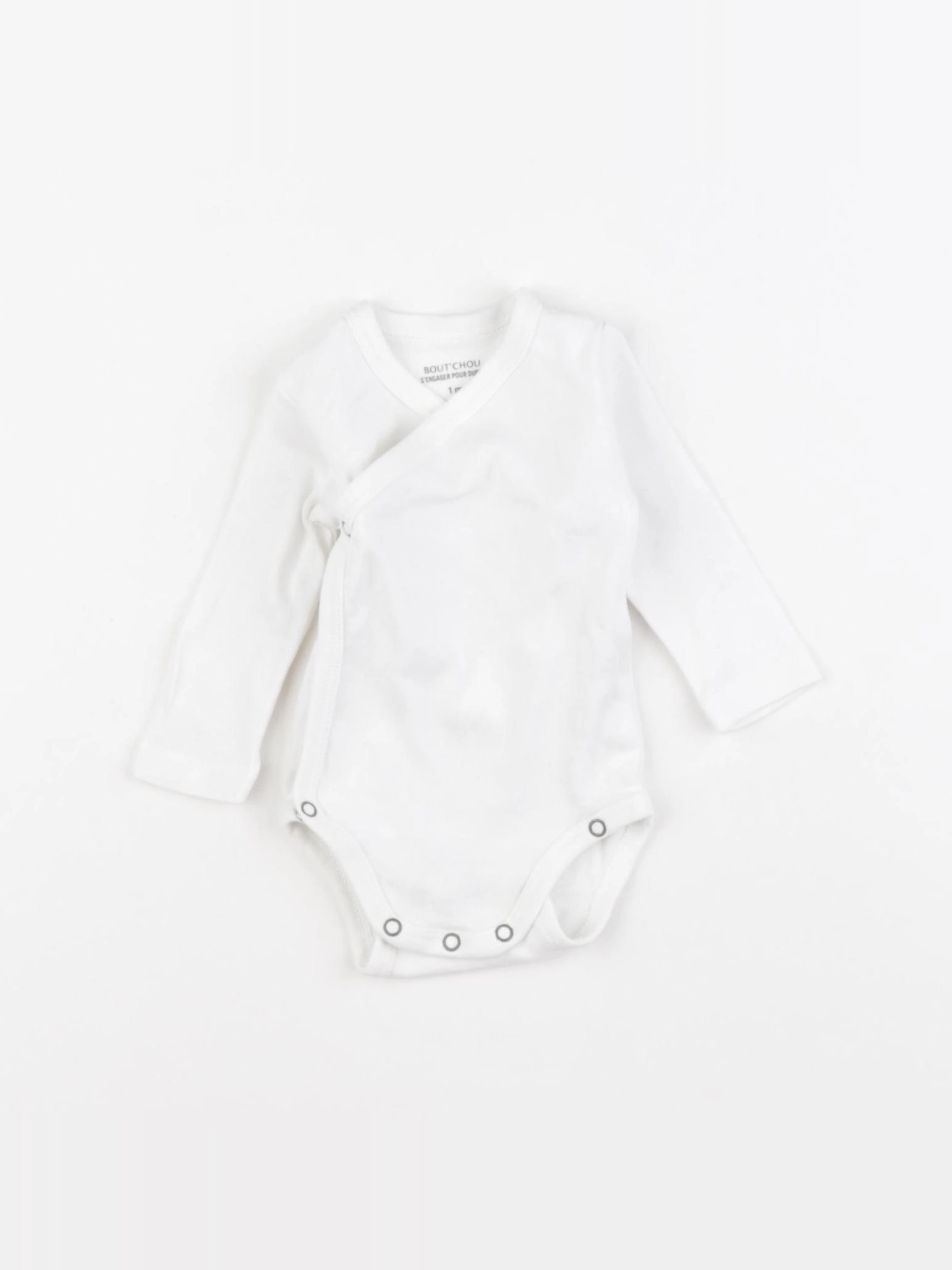 Boutchou - body blanc - 1 mois