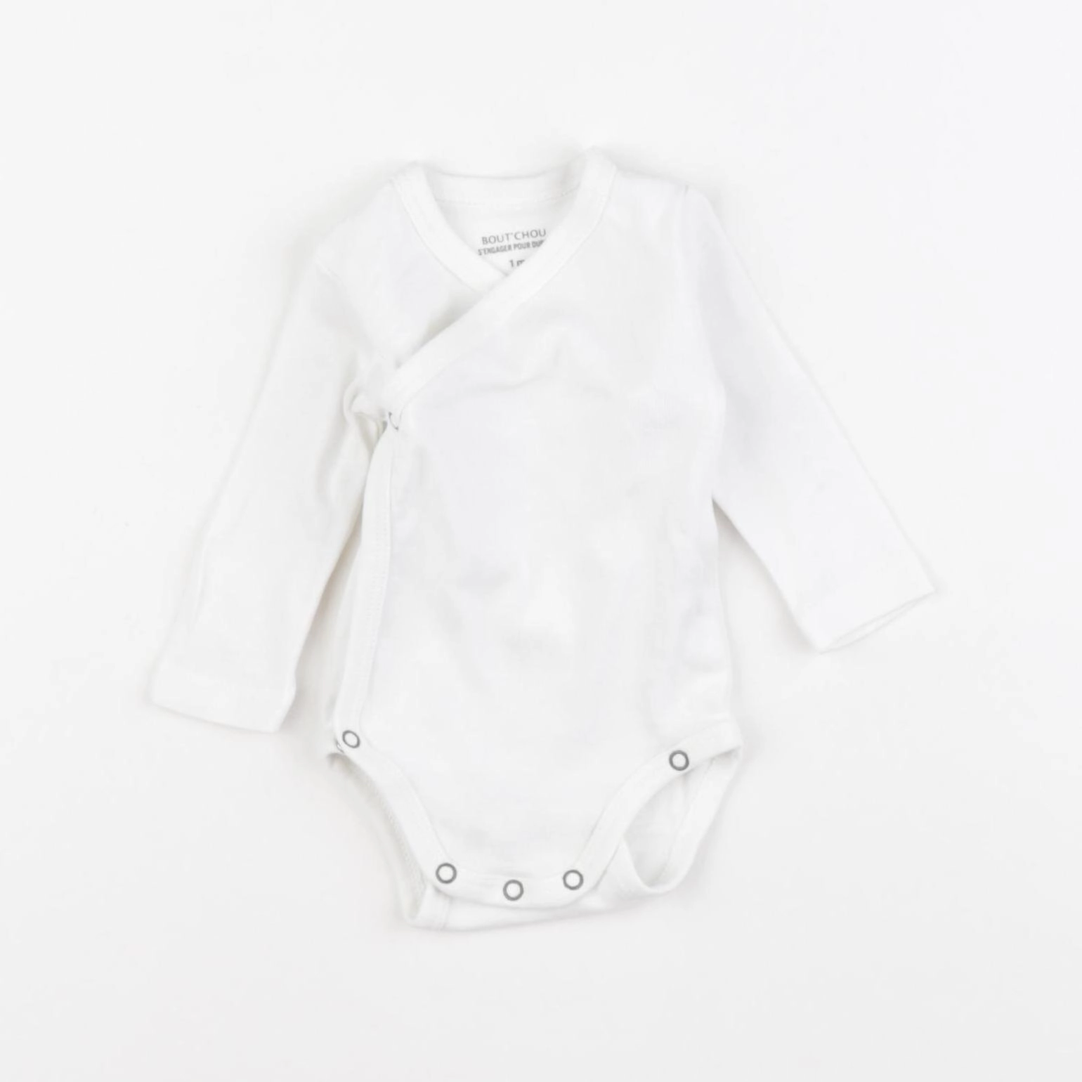 Boutchou - body blanc - 1 mois