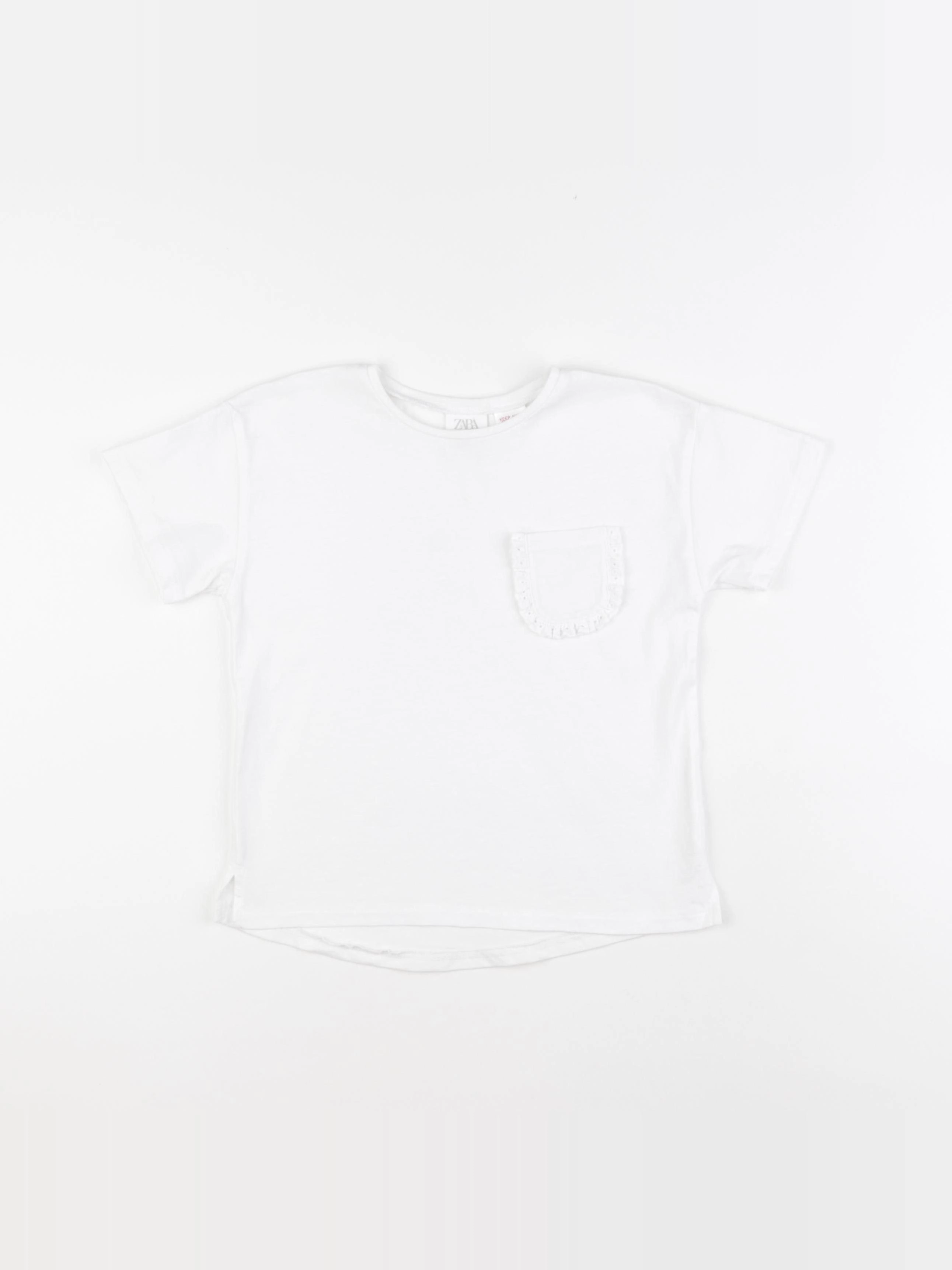 Zara - tee-shirt blanc - 3/4 ans