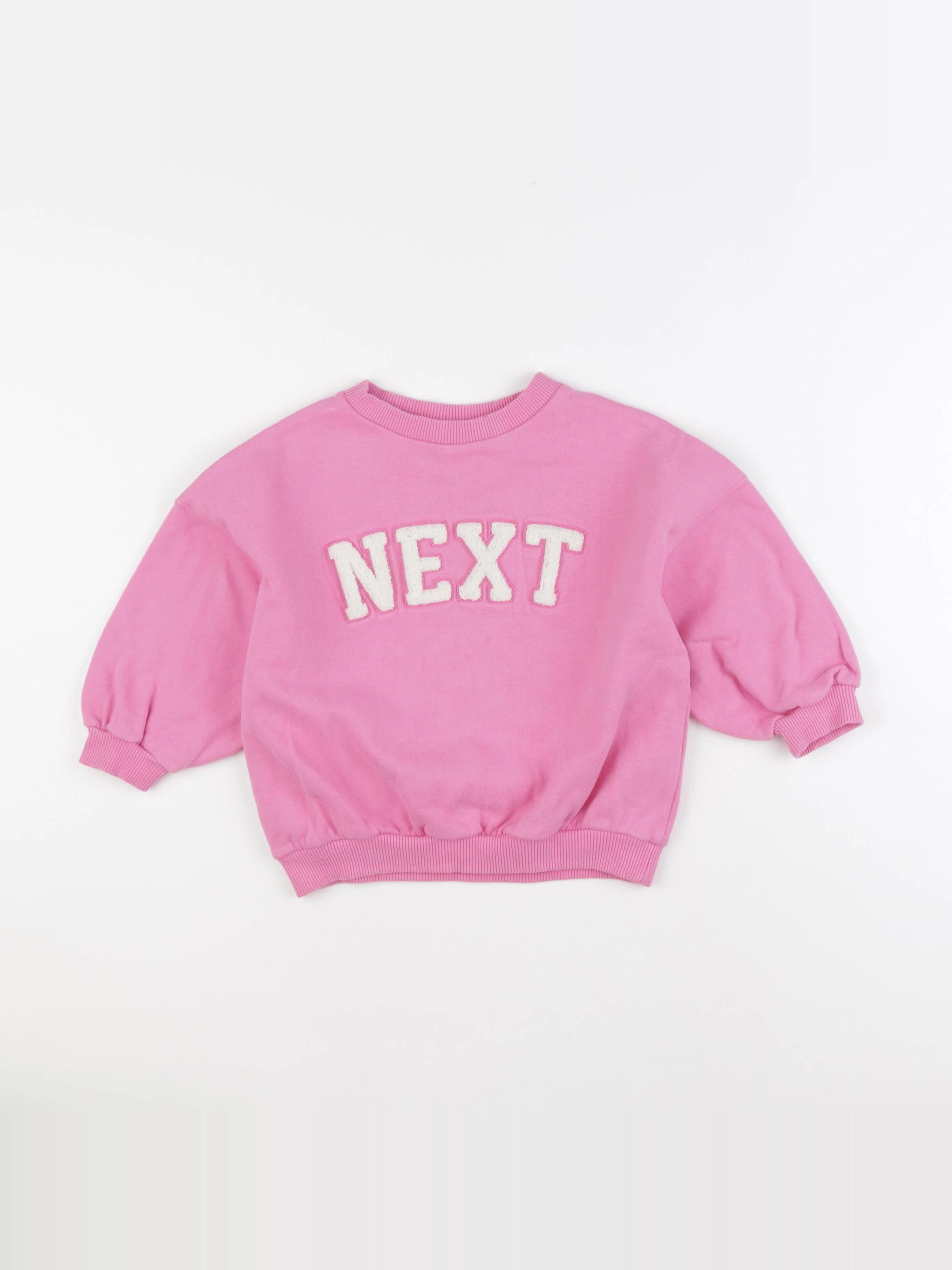 Next - sweat rose - 4 ans