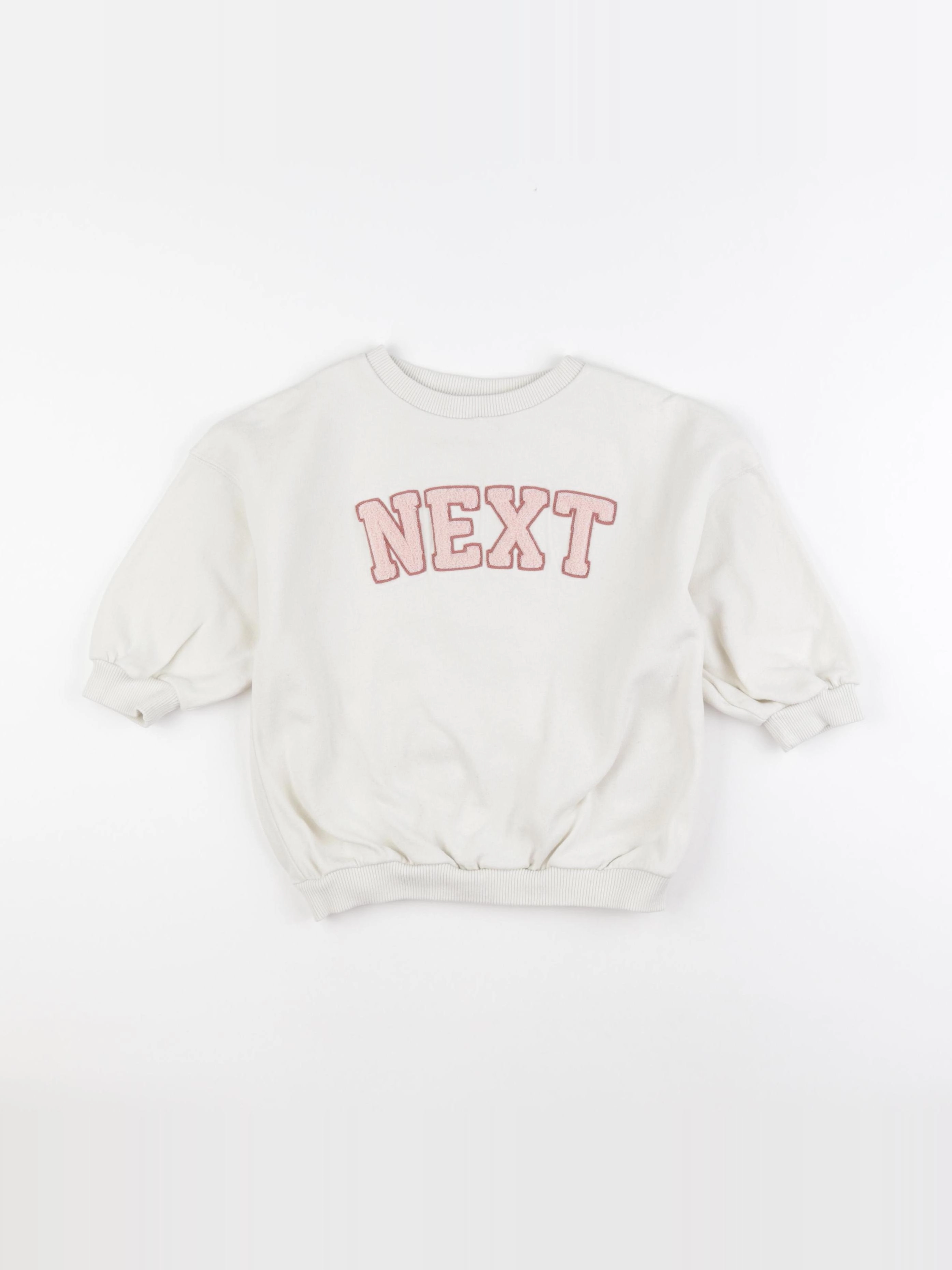 Next - sweat beige - 4 ans