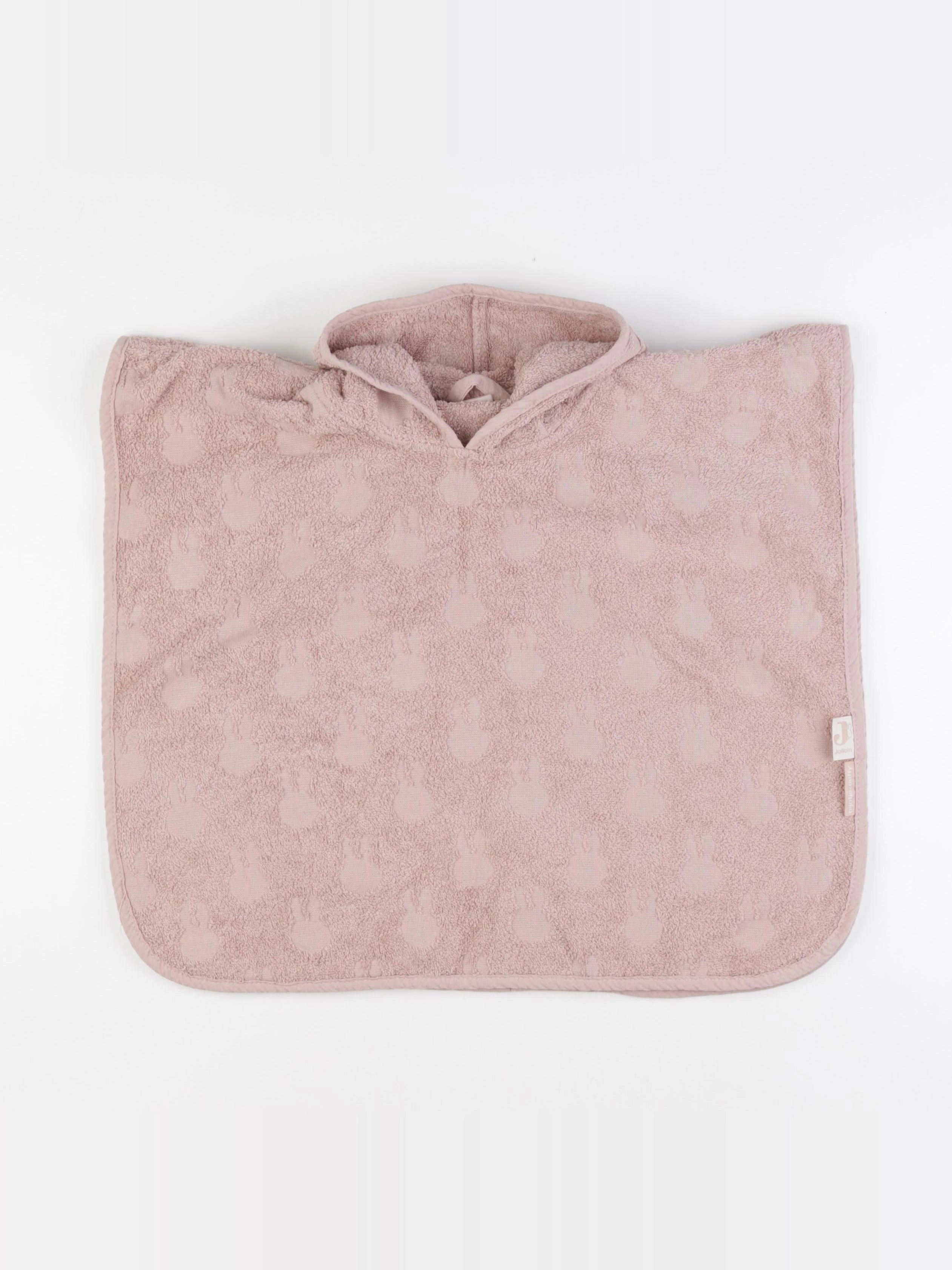 Jollein - cape de bain rose - 0/24 mois