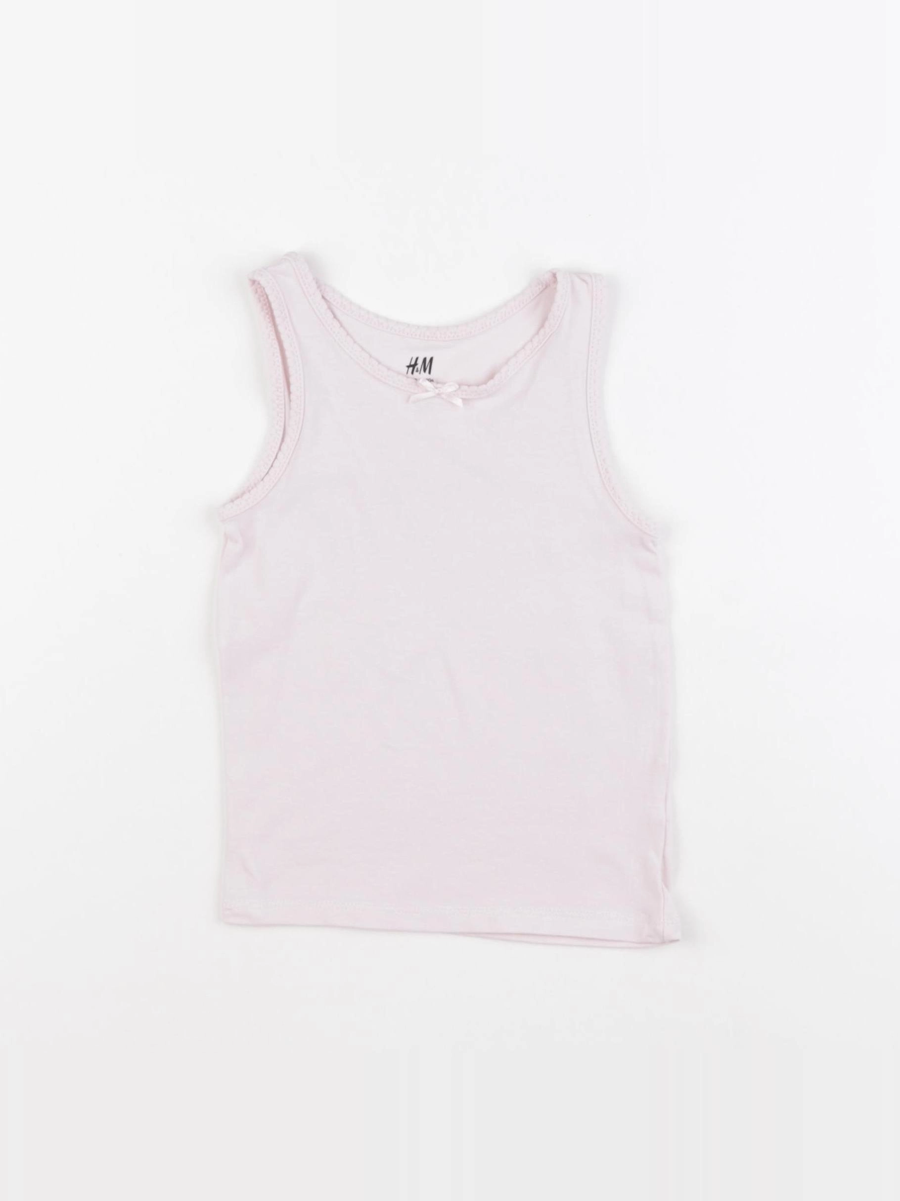 H&M - débardeur rose - 3/4 ans