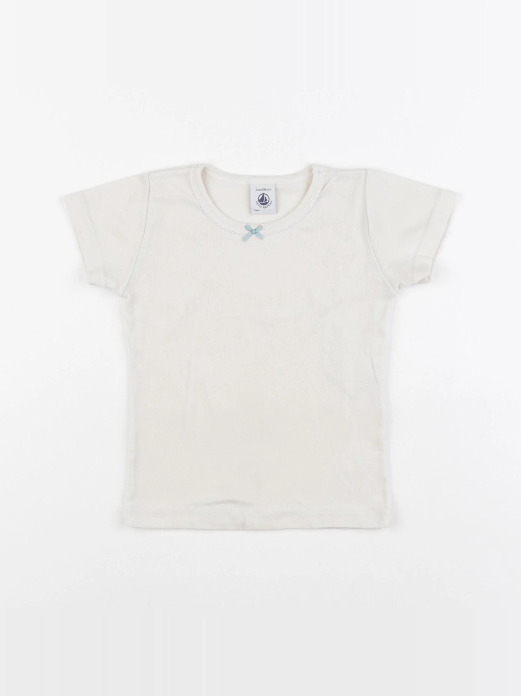 Petit Bateau - maillot de corps beige - 2 ans