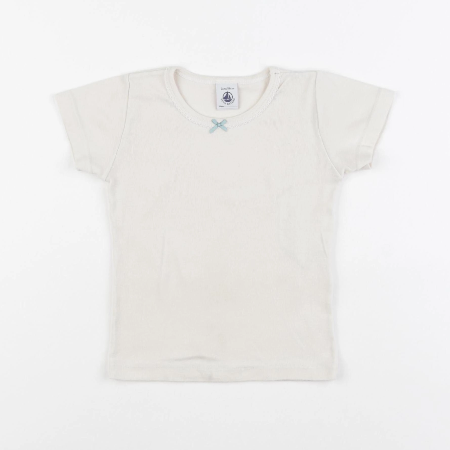 Petit Bateau - maillot de corps beige - 2 ans
