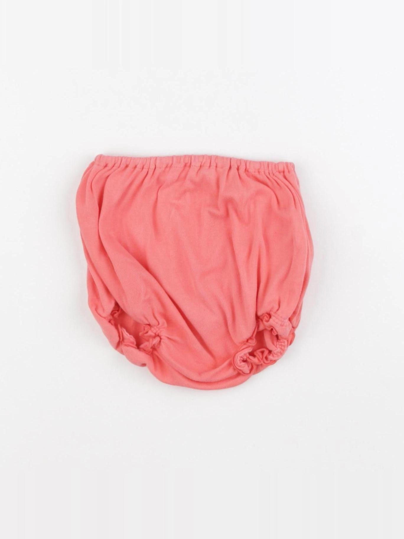 Petit Bateau - bloomer rose - 12 mois