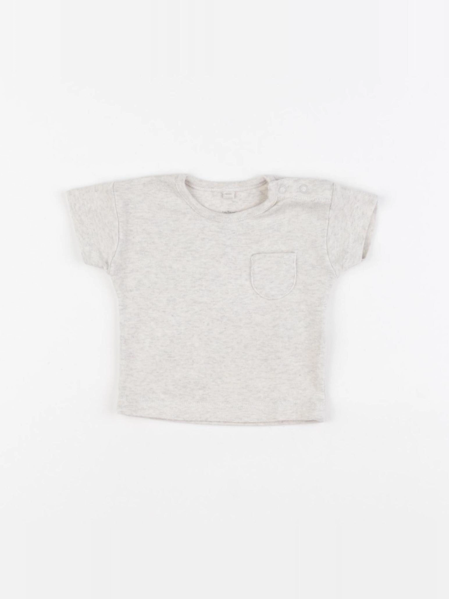 Petit Bateau - tee-shirt beige - 1 mois