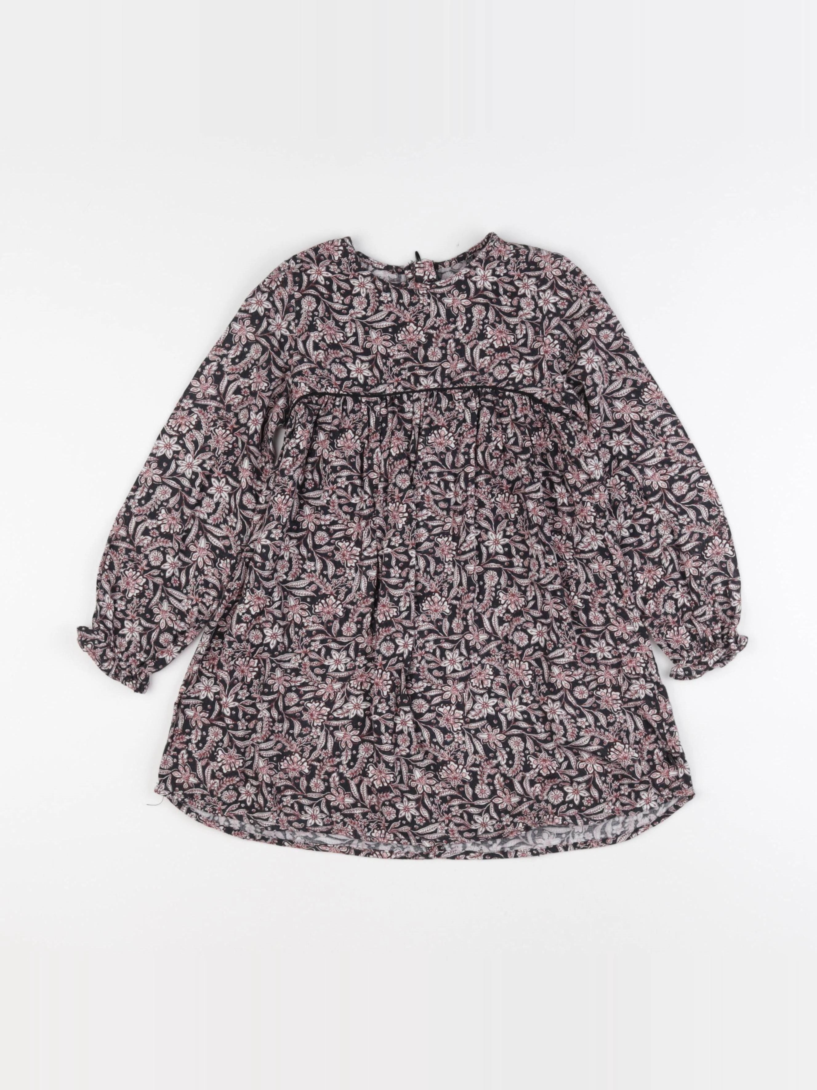 IKKS - robe rose - 4 ans