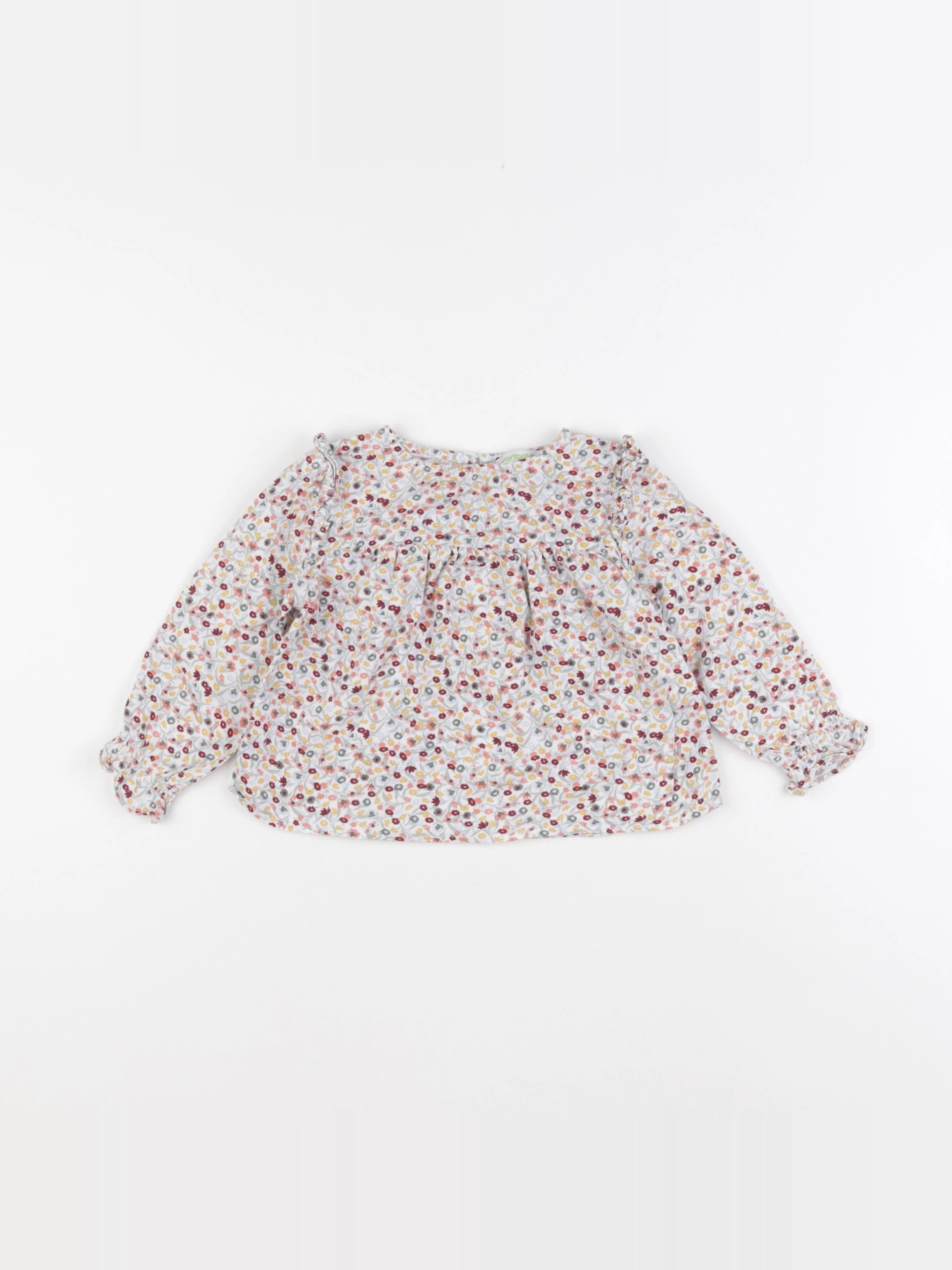 Vertbaudet - blouse multicolore - 2 ans