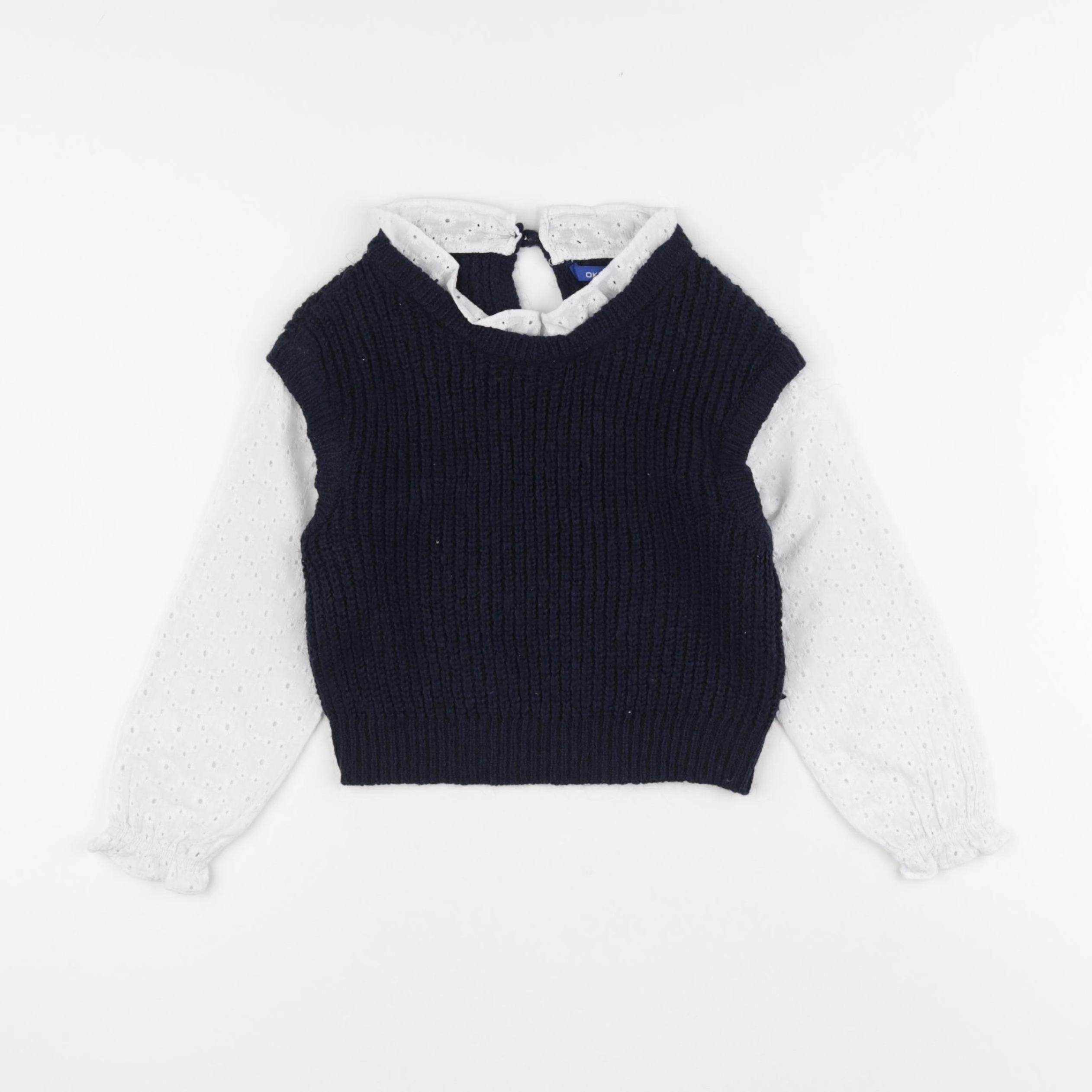 Okaidi - blouse noir - 4 ans