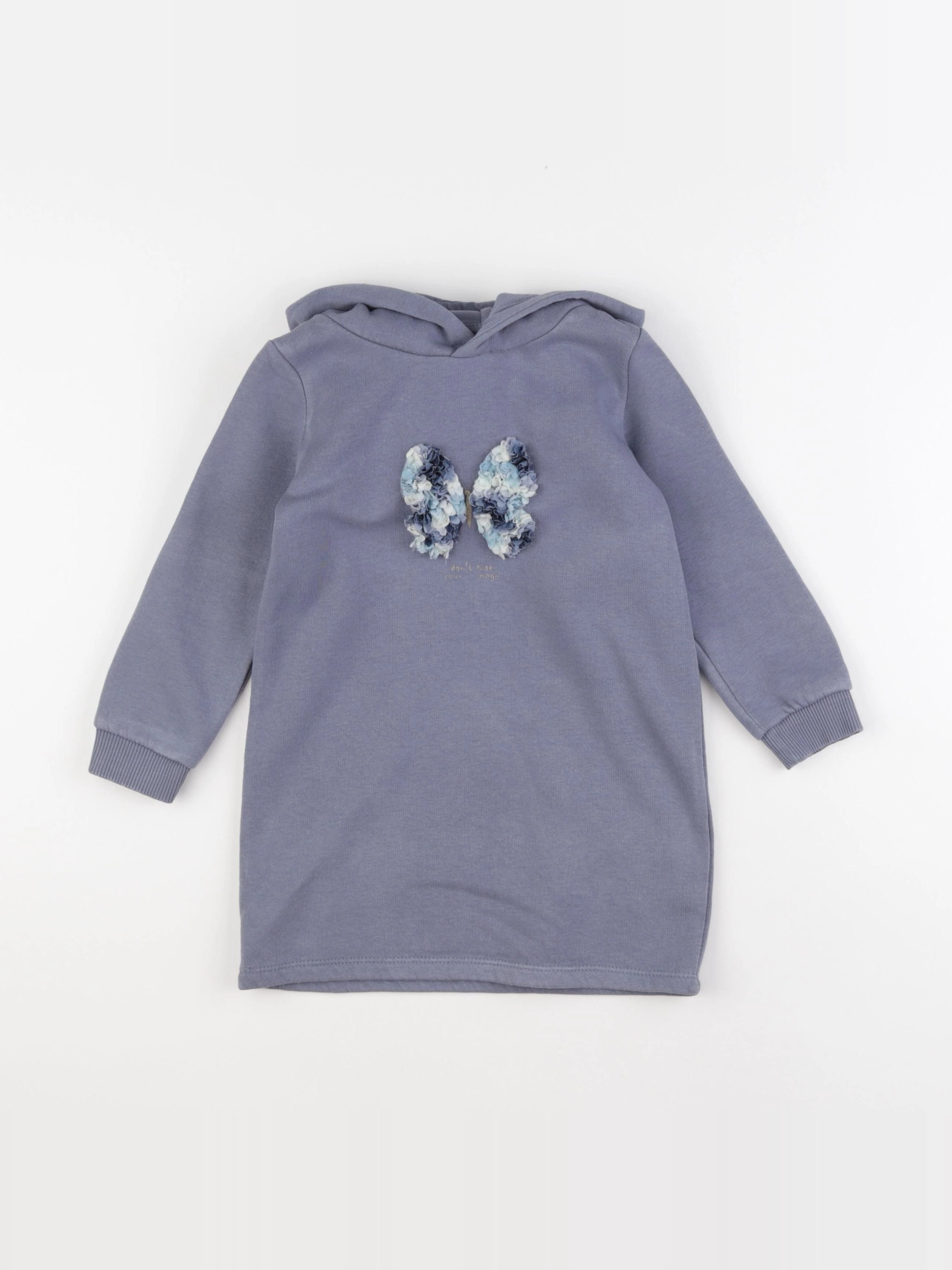 Vertbaudet - robe bleu - 4 ans