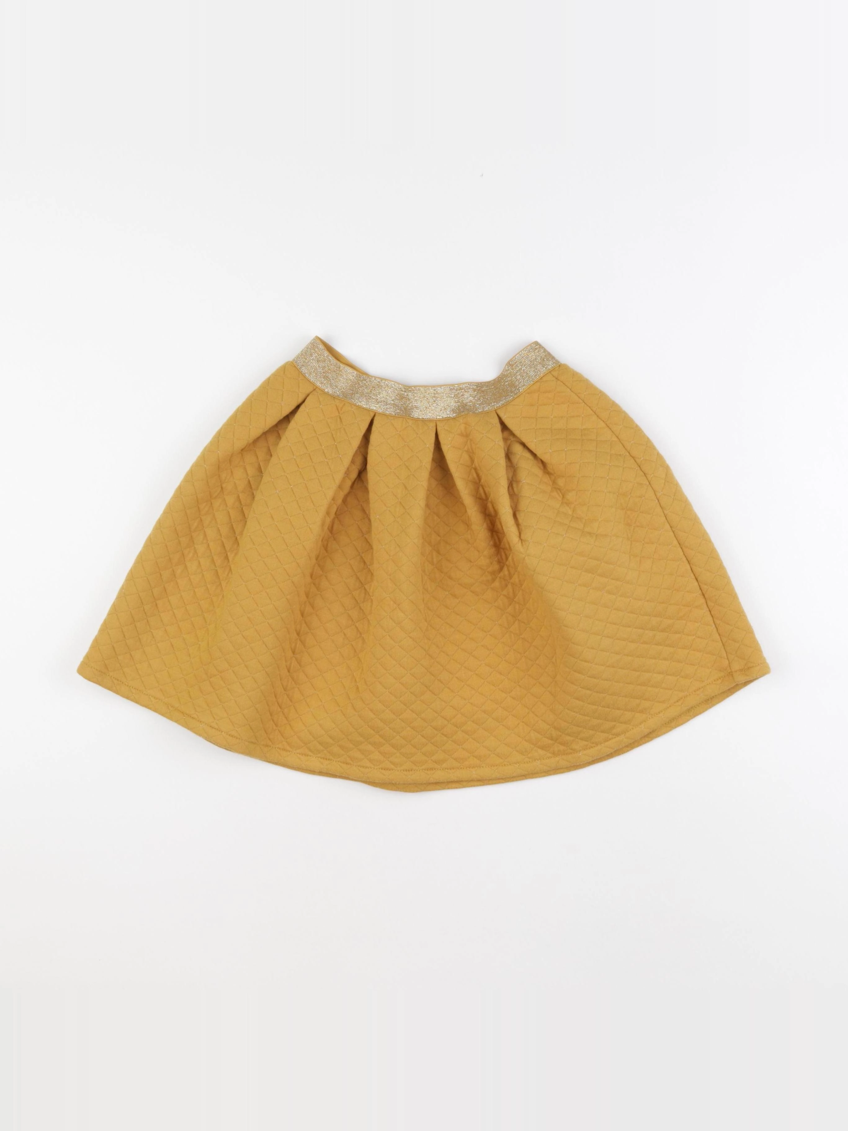 Vertbaudet - jupe jaune - 8 ans
