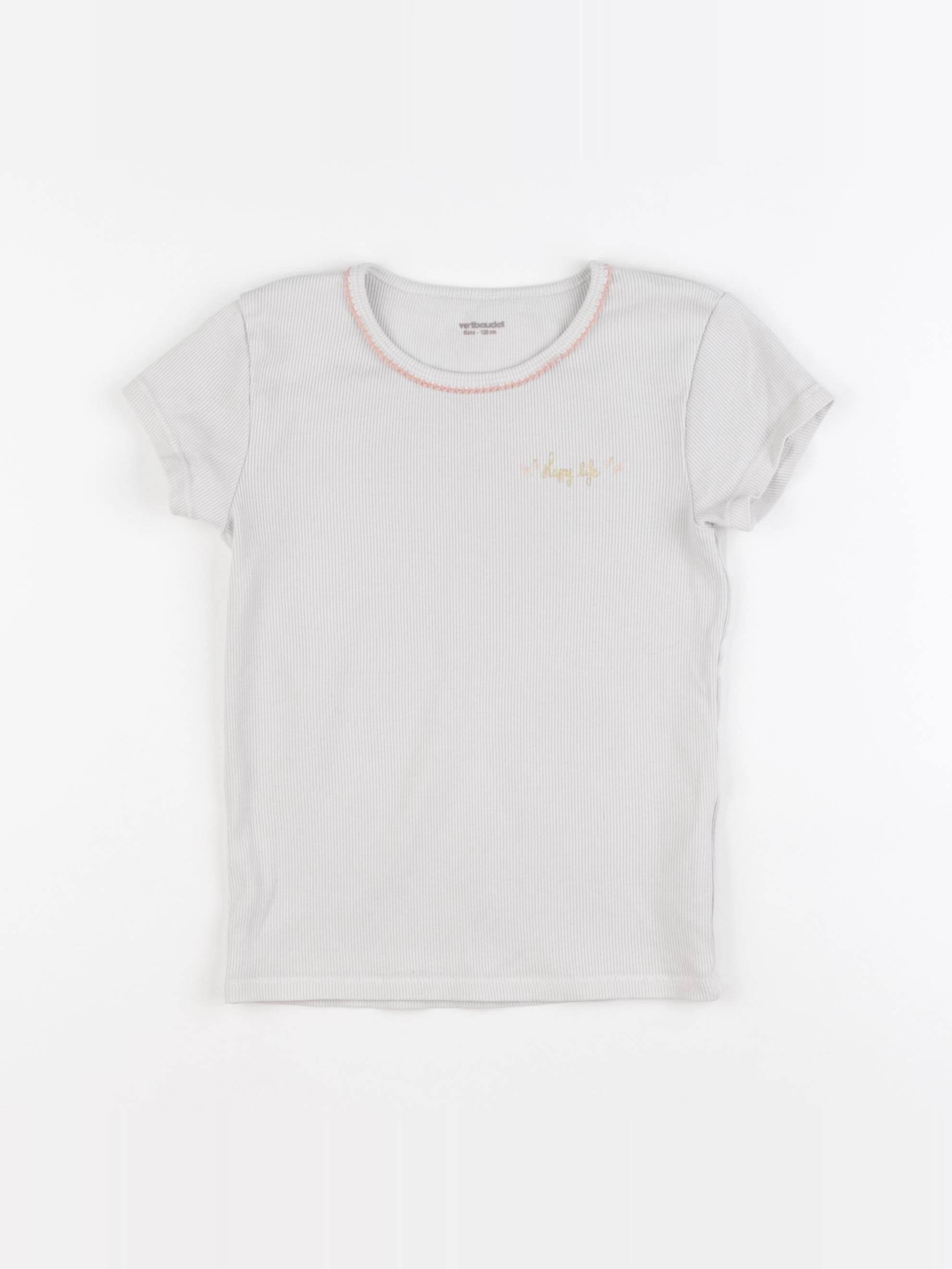 Vertbaudet - maillot de corps rose - 8 ans