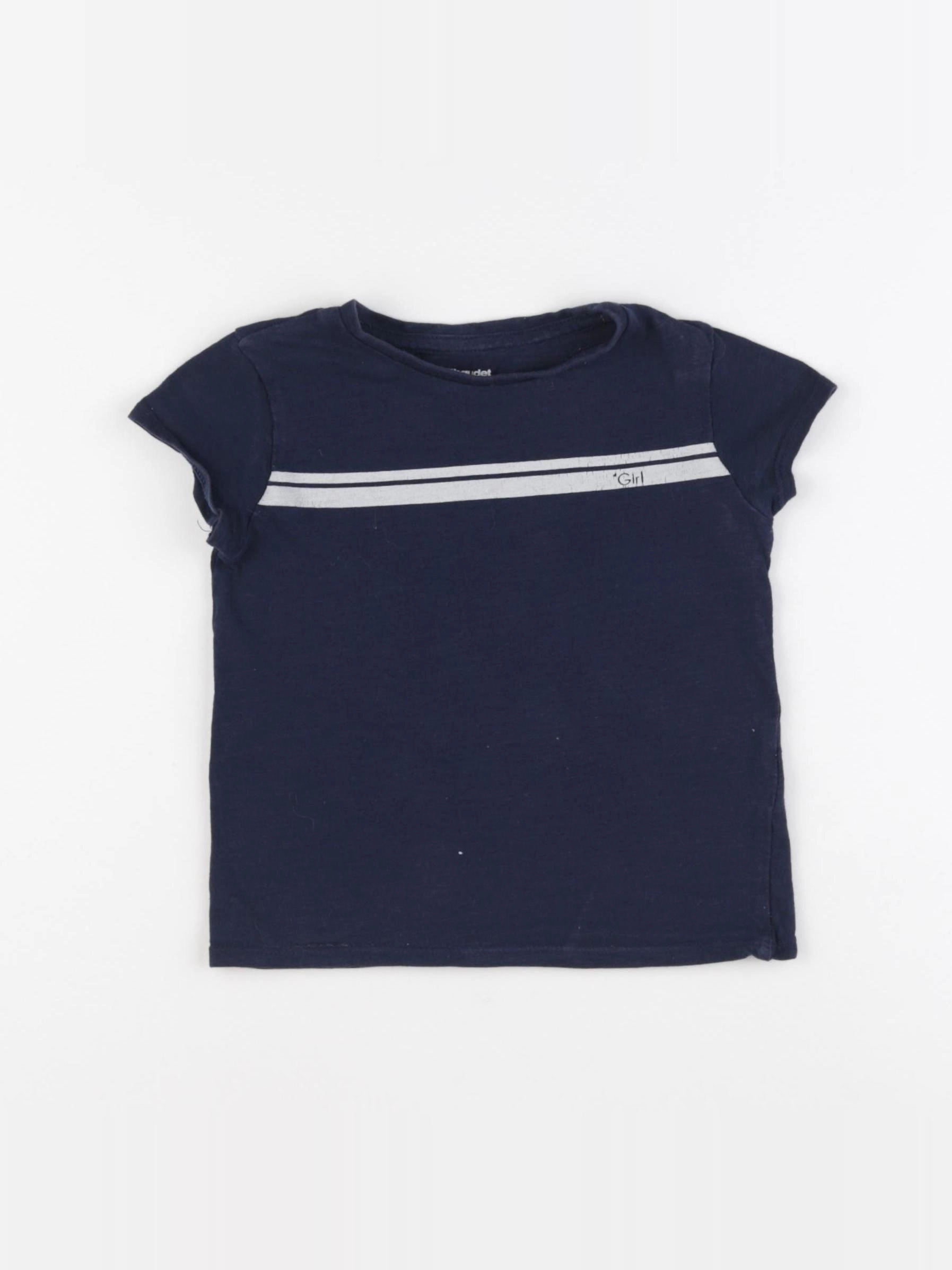 Vertbaudet - tee-shirt bleu - 3 ans