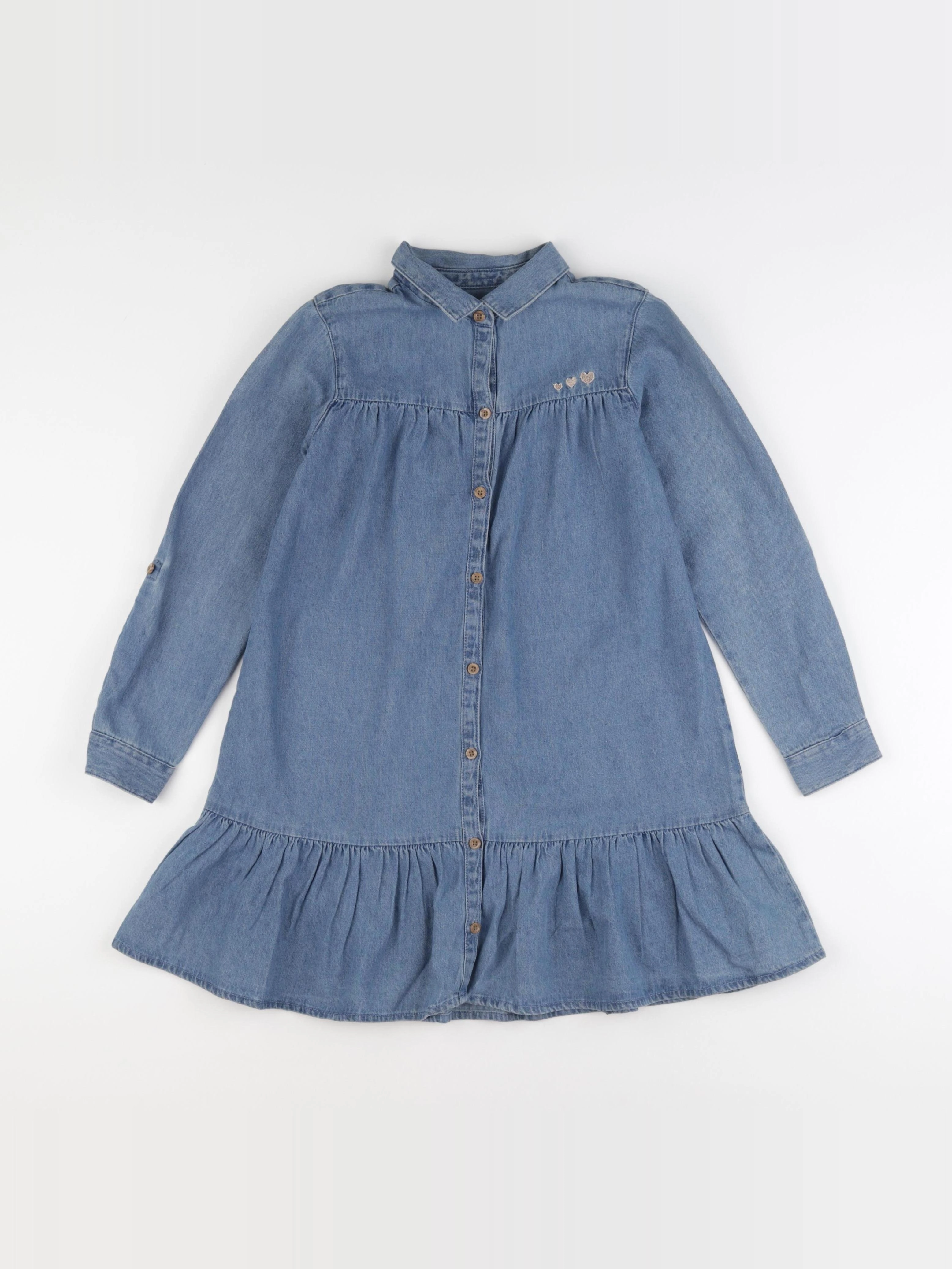 Vertbaudet - robe bleu - 8 ans