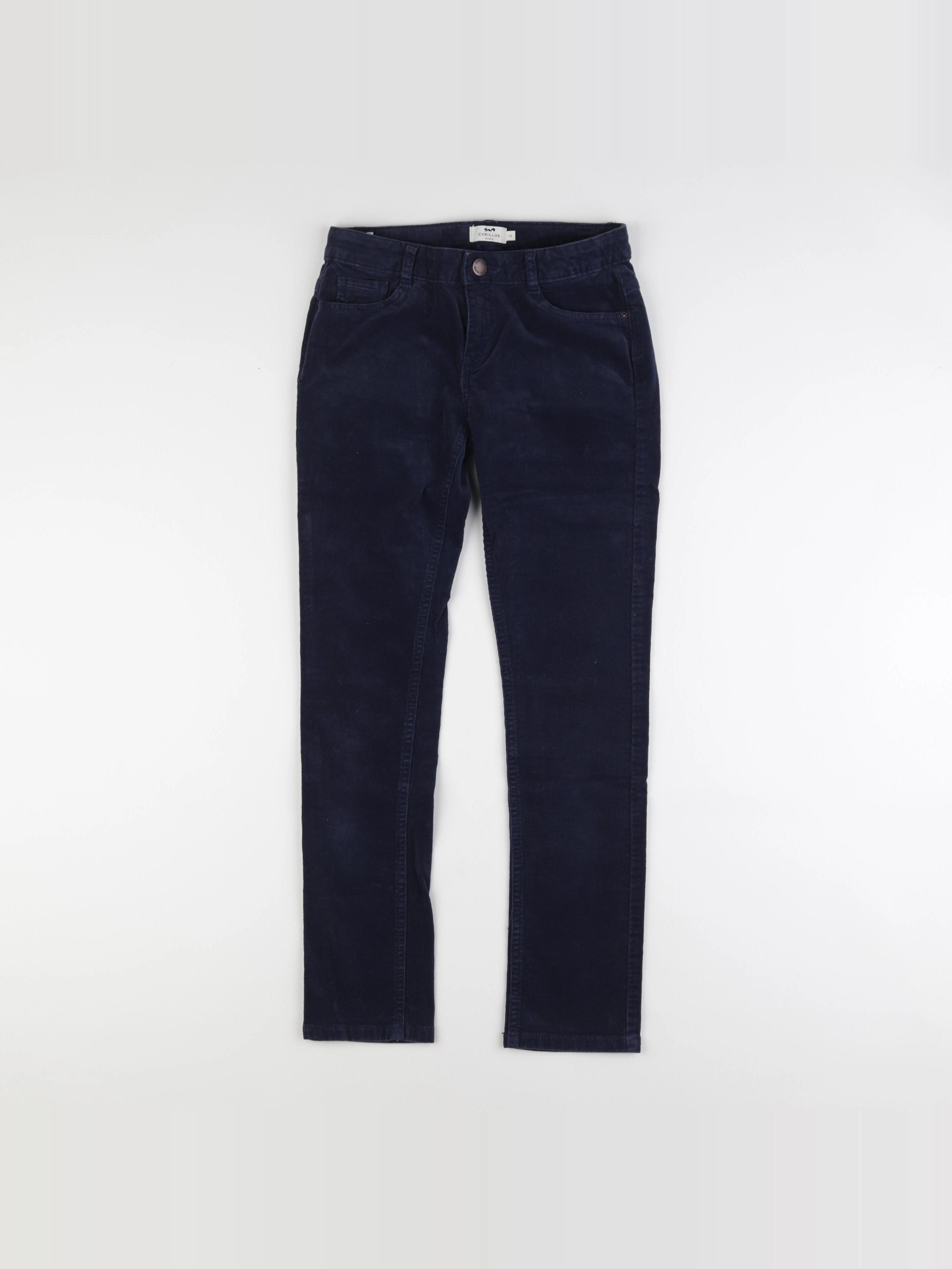 Cyrillus - pantalon bleu - 12 ans