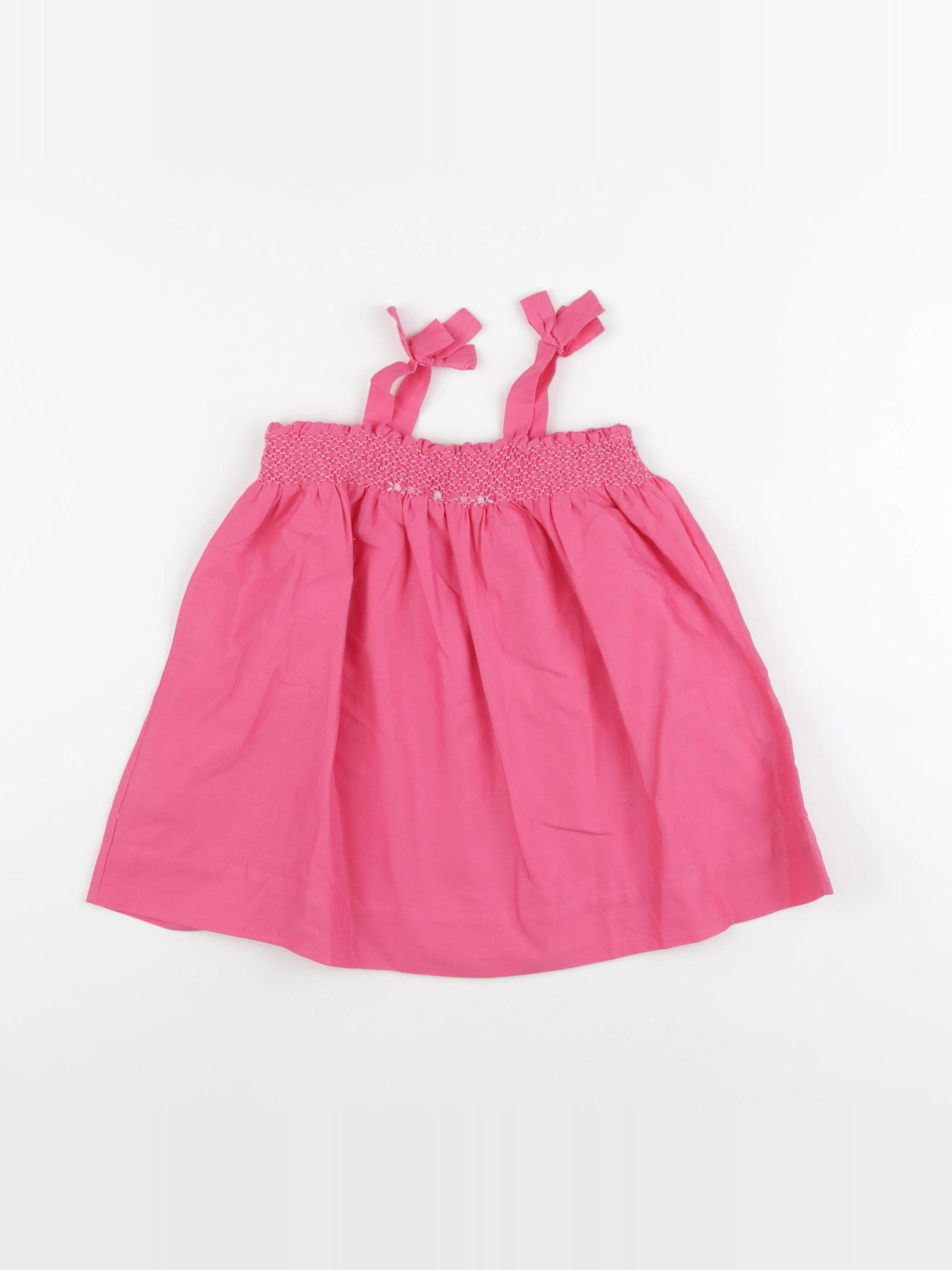 Jacadi - robe rose - 12 mois