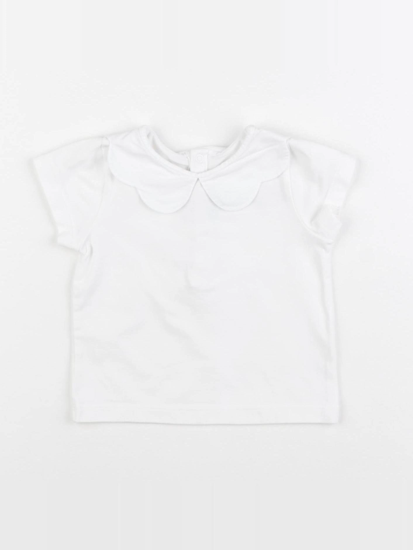 Jacadi - tee-shirt blanc - 12 mois