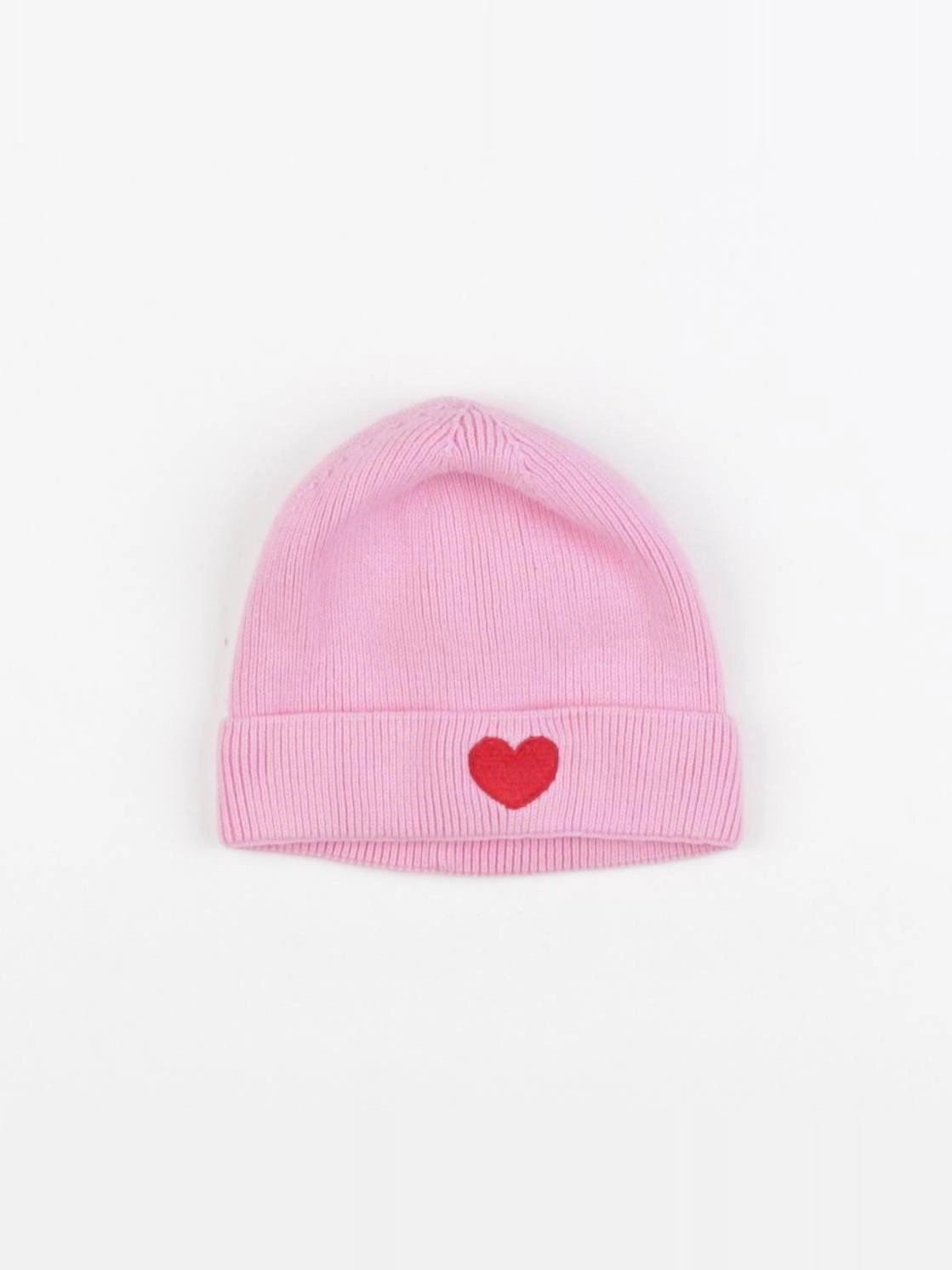 Jacadi - bonnet rose - 6 mois