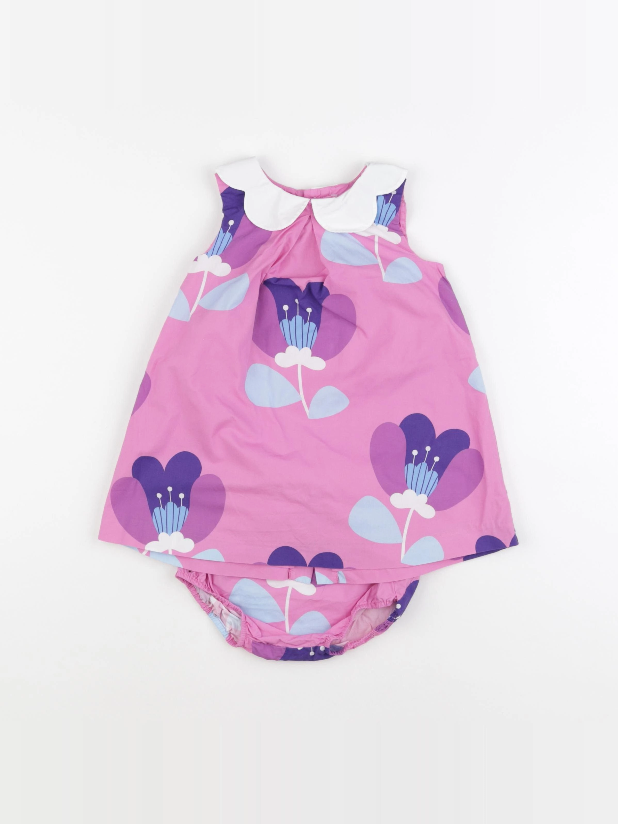 Jacadi - robe violet - 24 mois