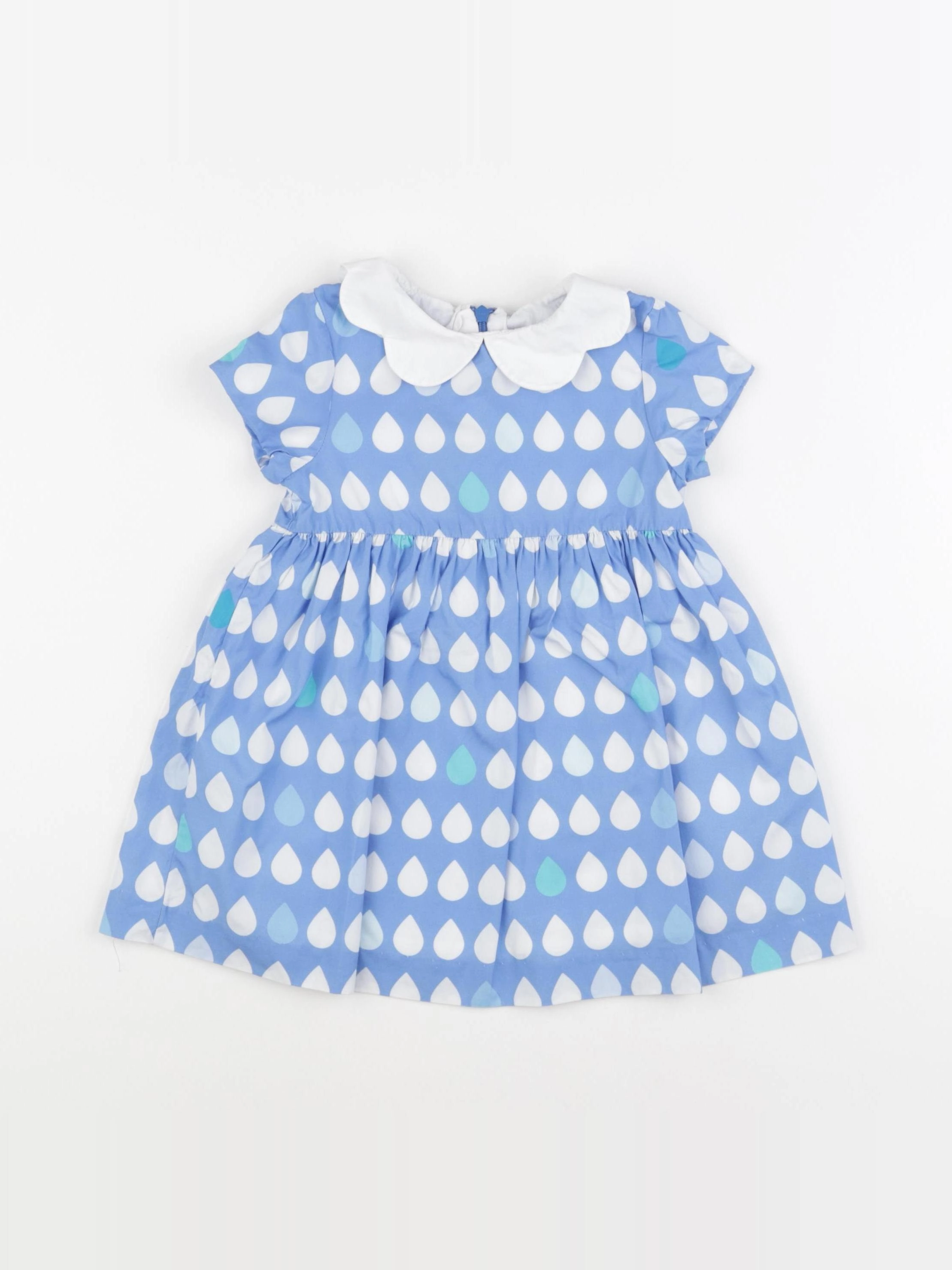 Jacadi - robe bleu - 24 mois