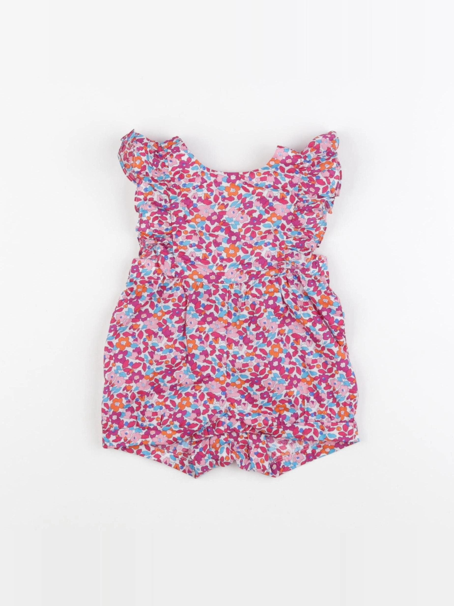 Jacadi - combinaison rose - 6 mois