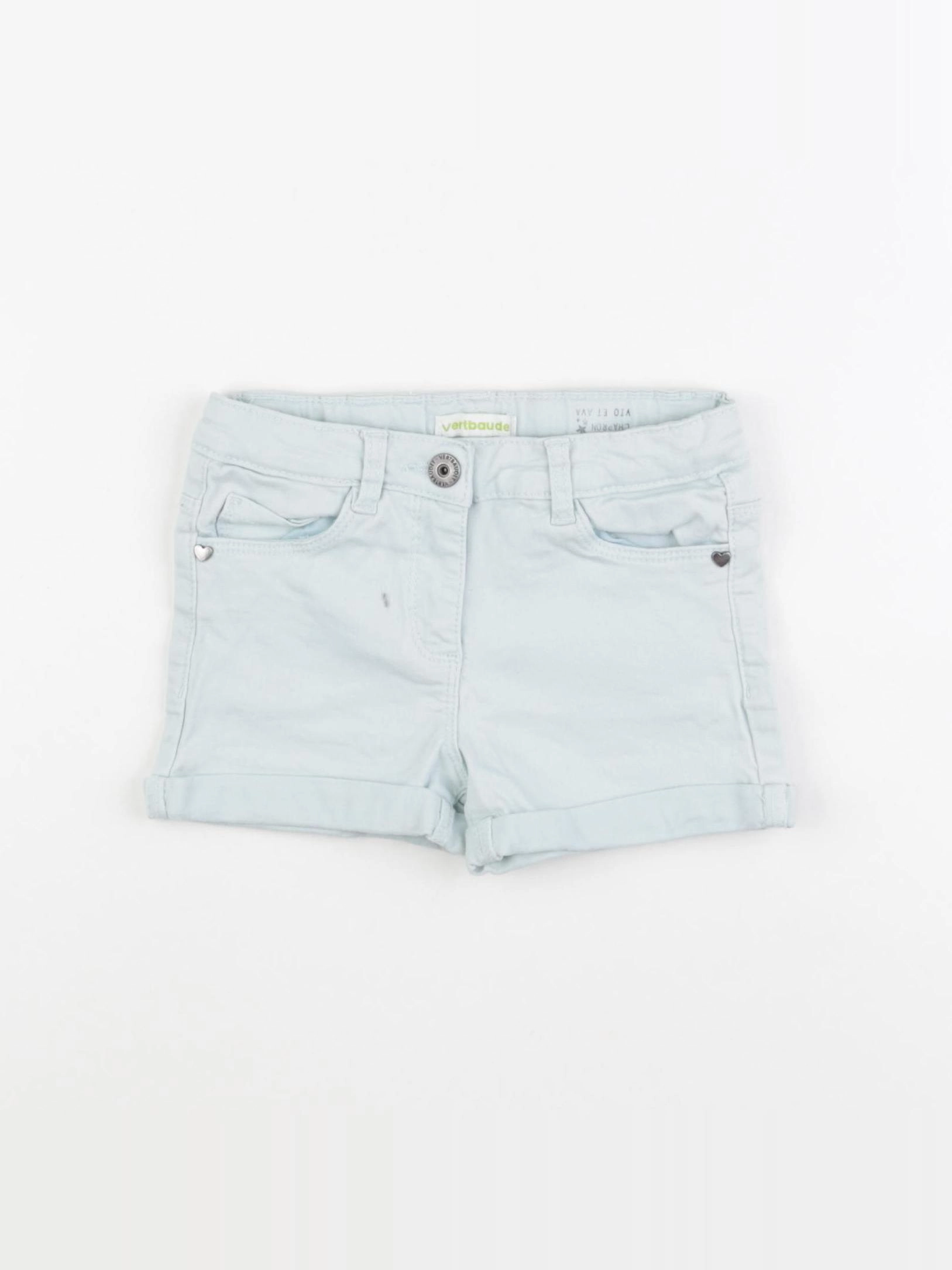 Vertbaudet - short bleu - 5 ans