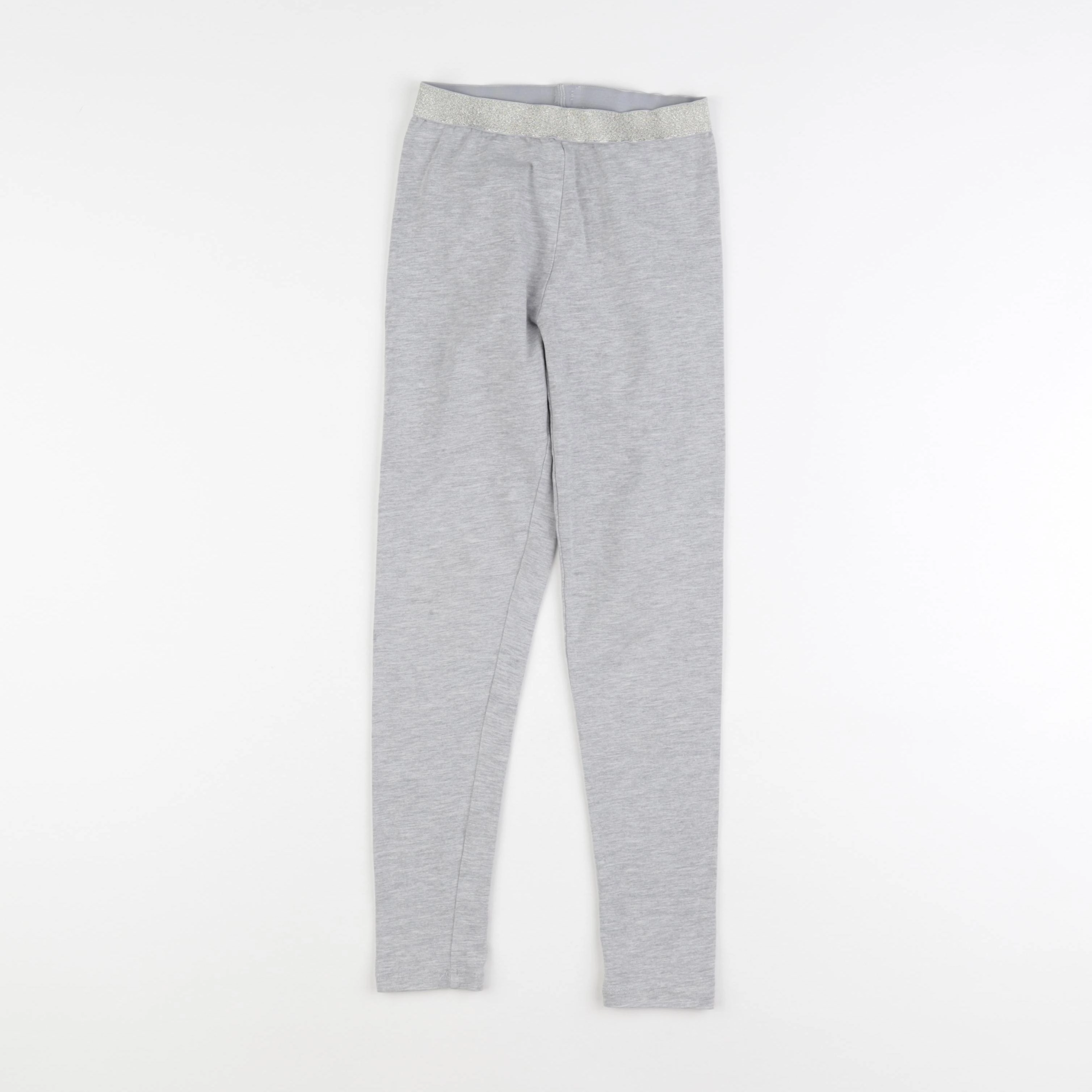 Vertbaudet - legging gris - 8 ans