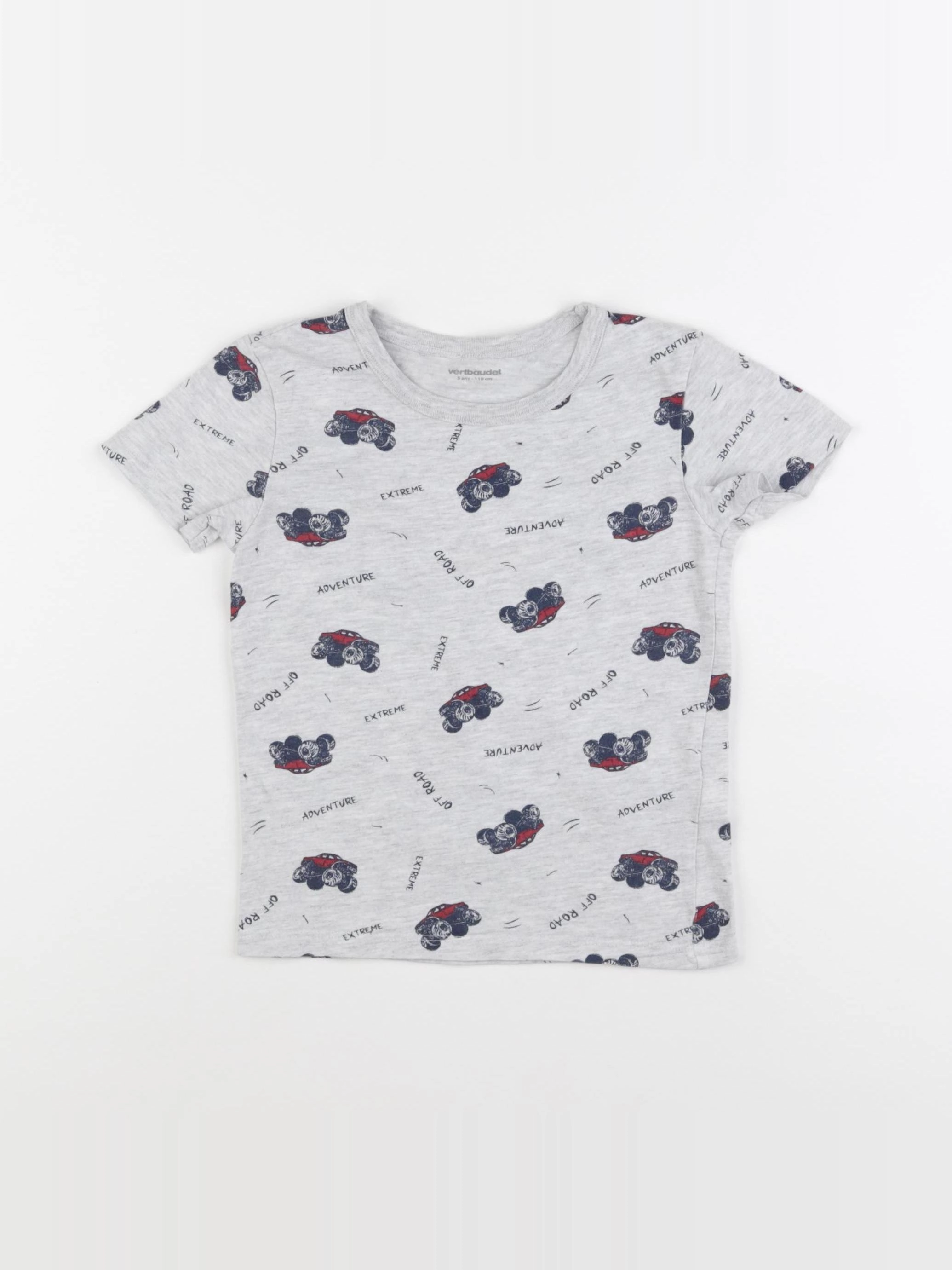 Vertbaudet - maillot de corps gris - 5 ans