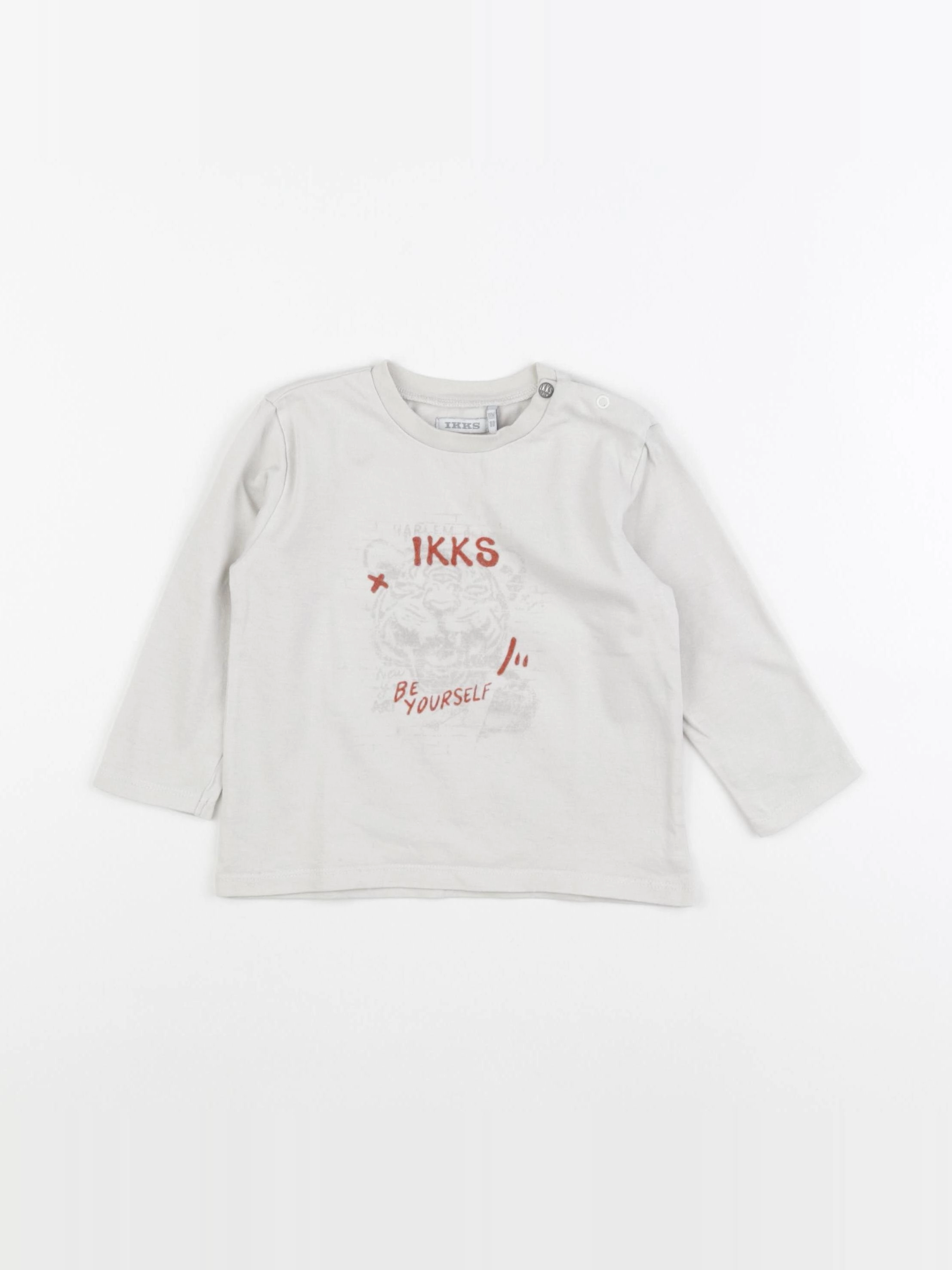 IKKS - tee-shirt blanc - 18 mois