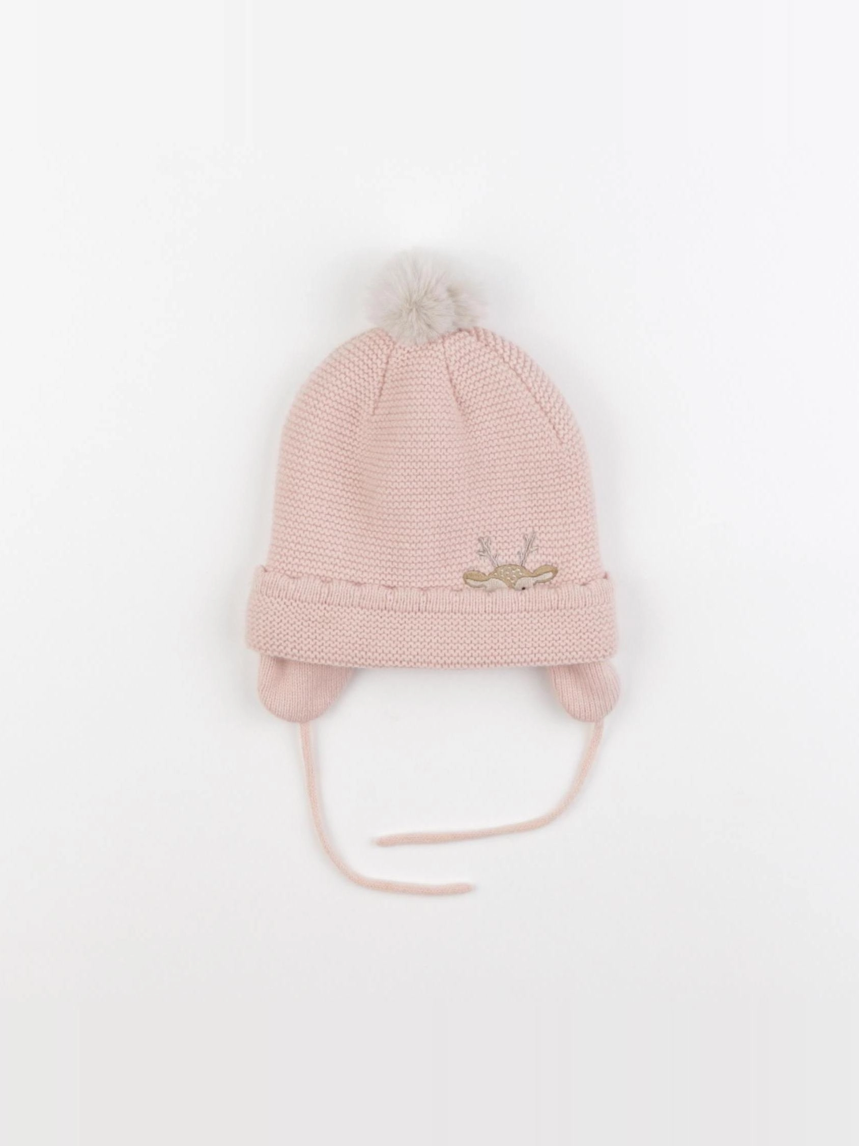 Vertbaudet - bonnet rose - 12/18 mois