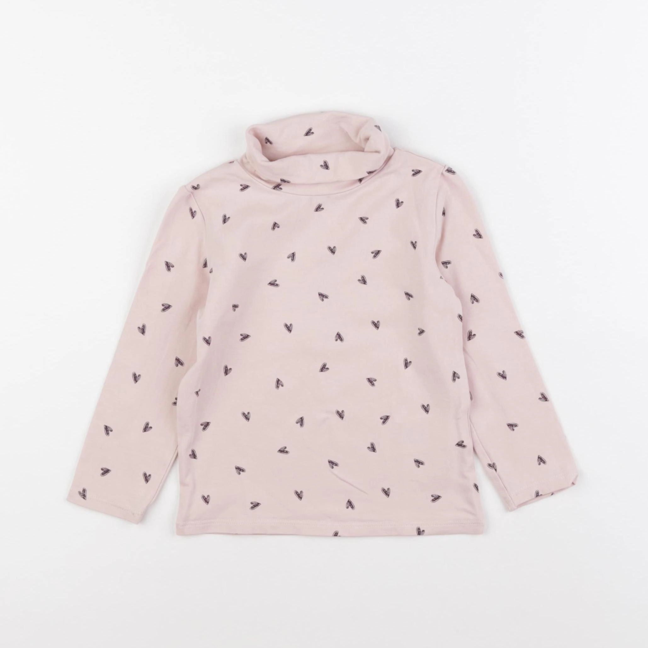 Vertbaudet - sous-pull rose - 2 ans