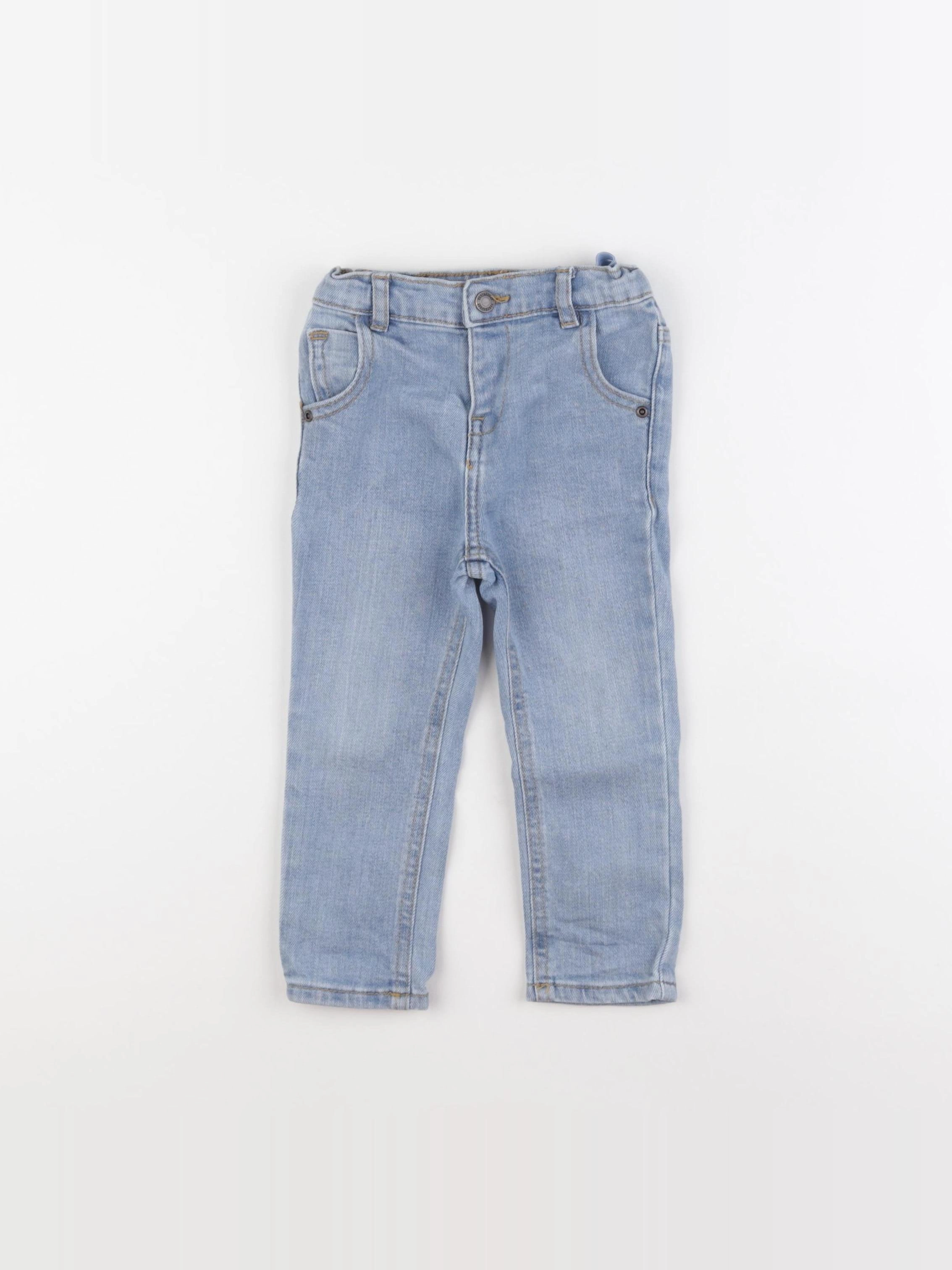Vertbaudet - jean bleu - 18 mois