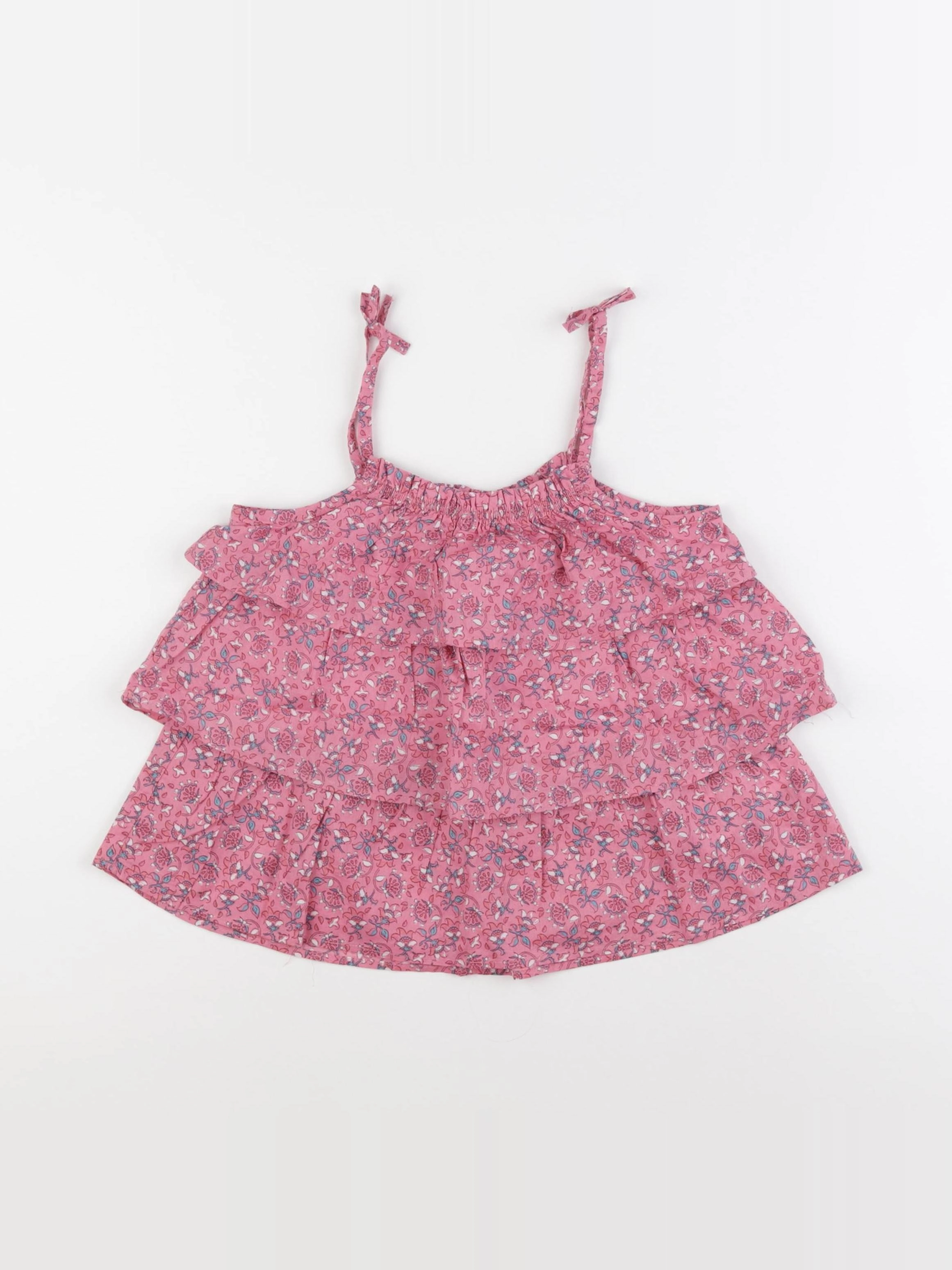 Vertbaudet - blouse rose - 8 ans
