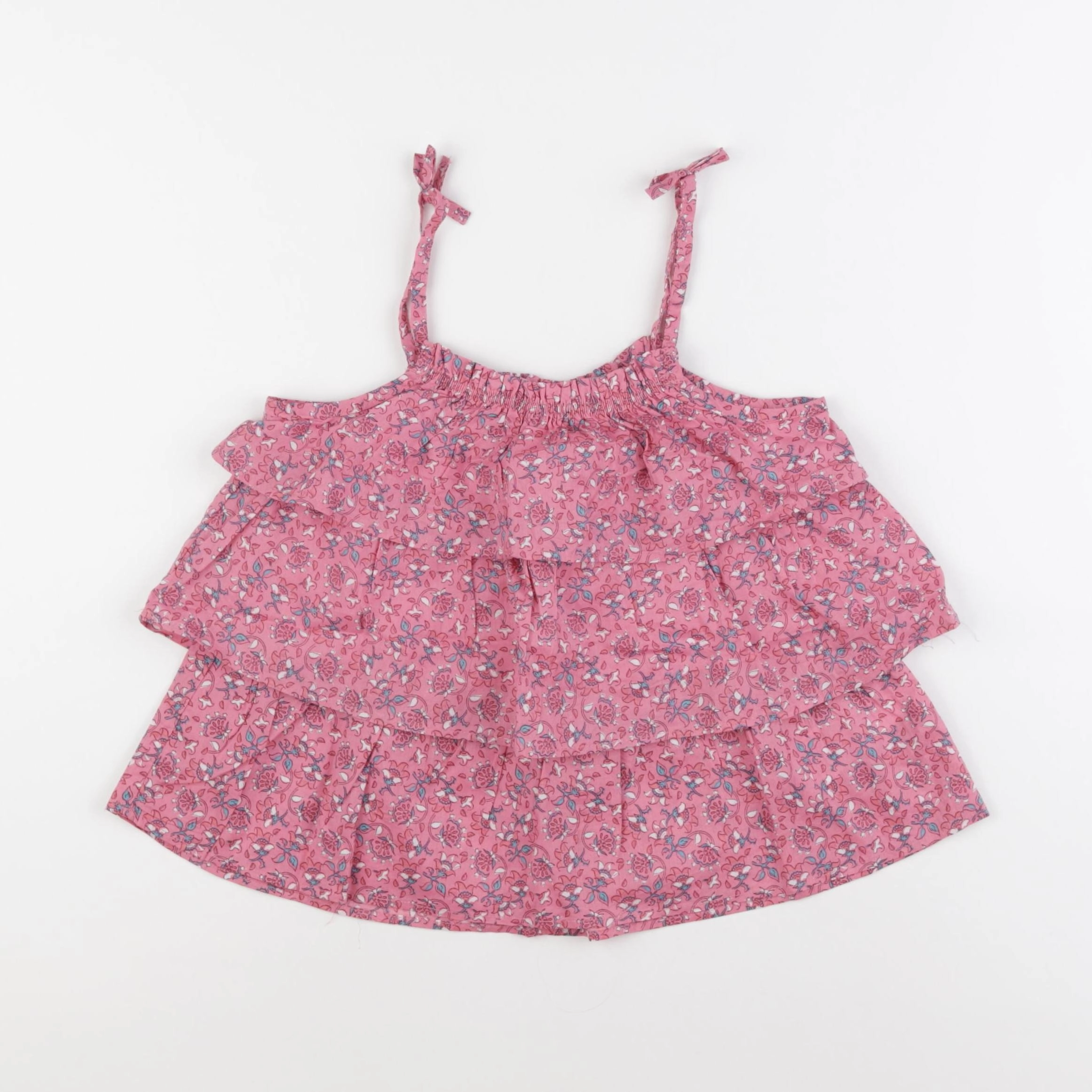 Vertbaudet - blouse rose - 8 ans
