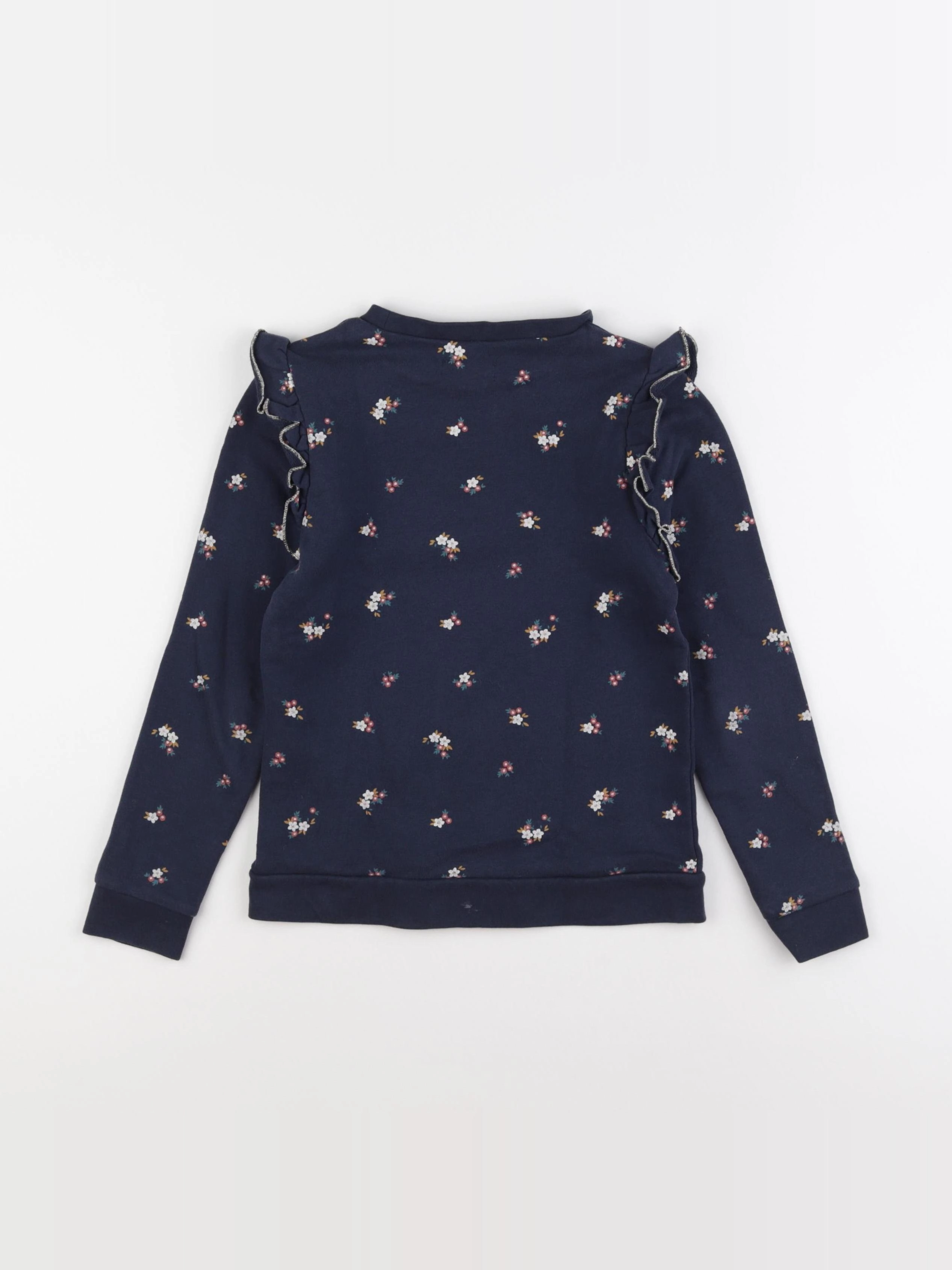 Vertbaudet - sweat bleu - 8 ans