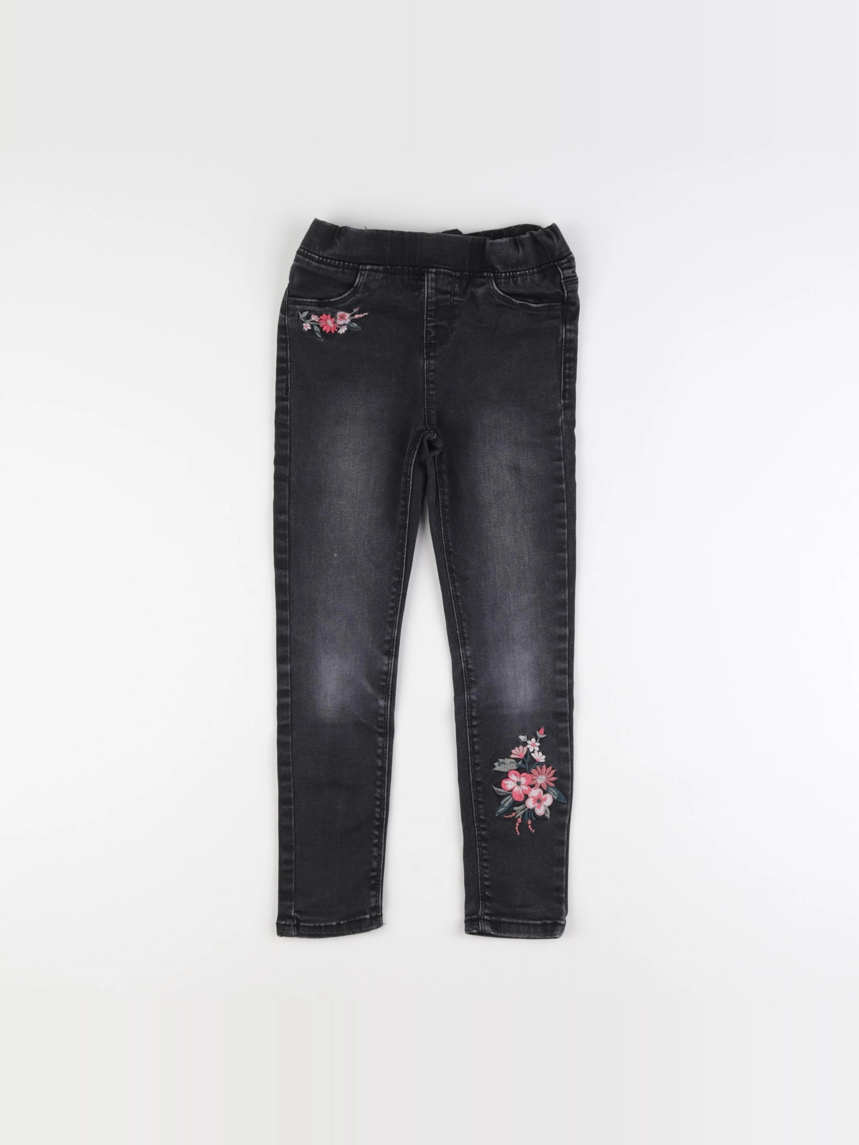 Vertbaudet - jegging noir - 7 ans