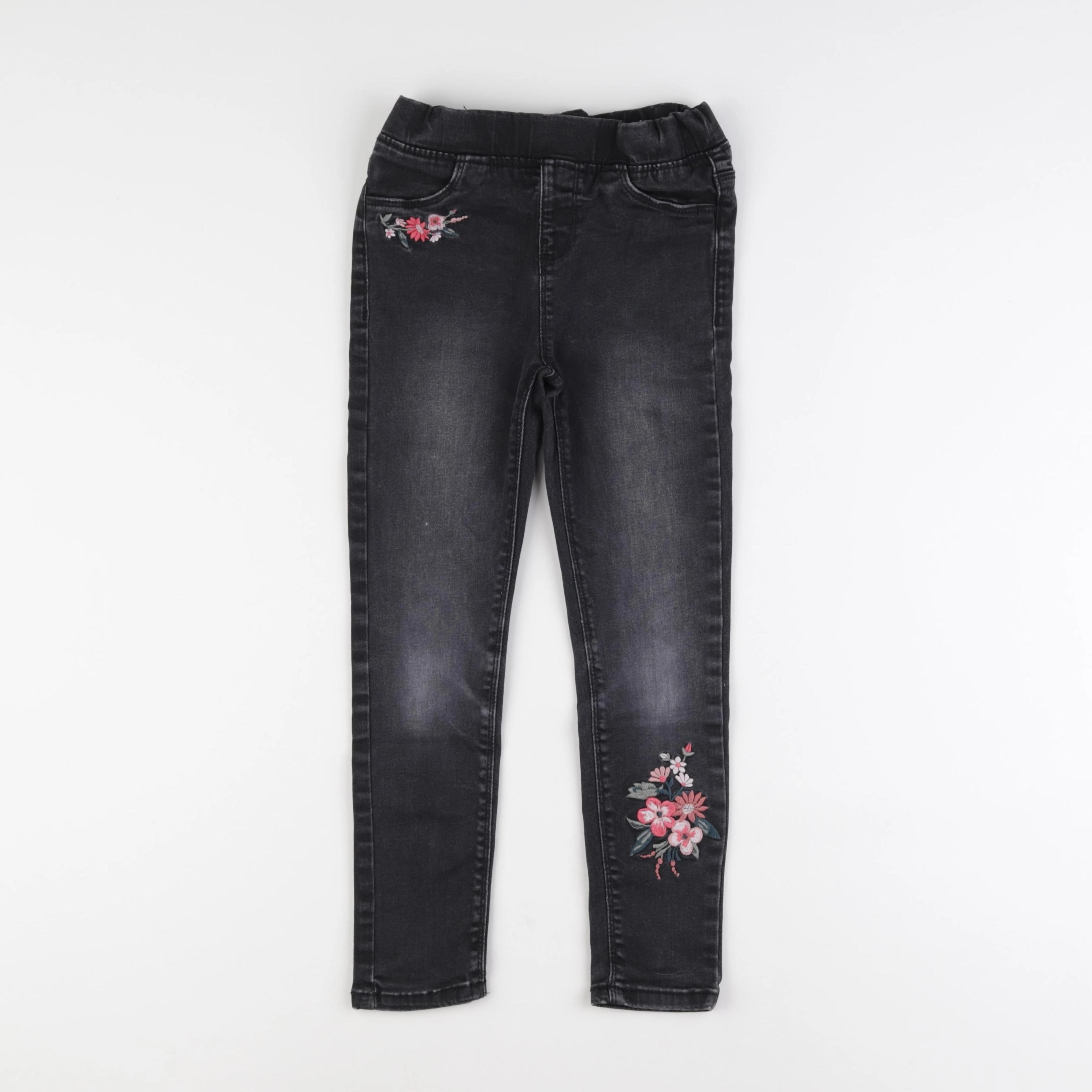Vertbaudet - jegging noir - 7 ans